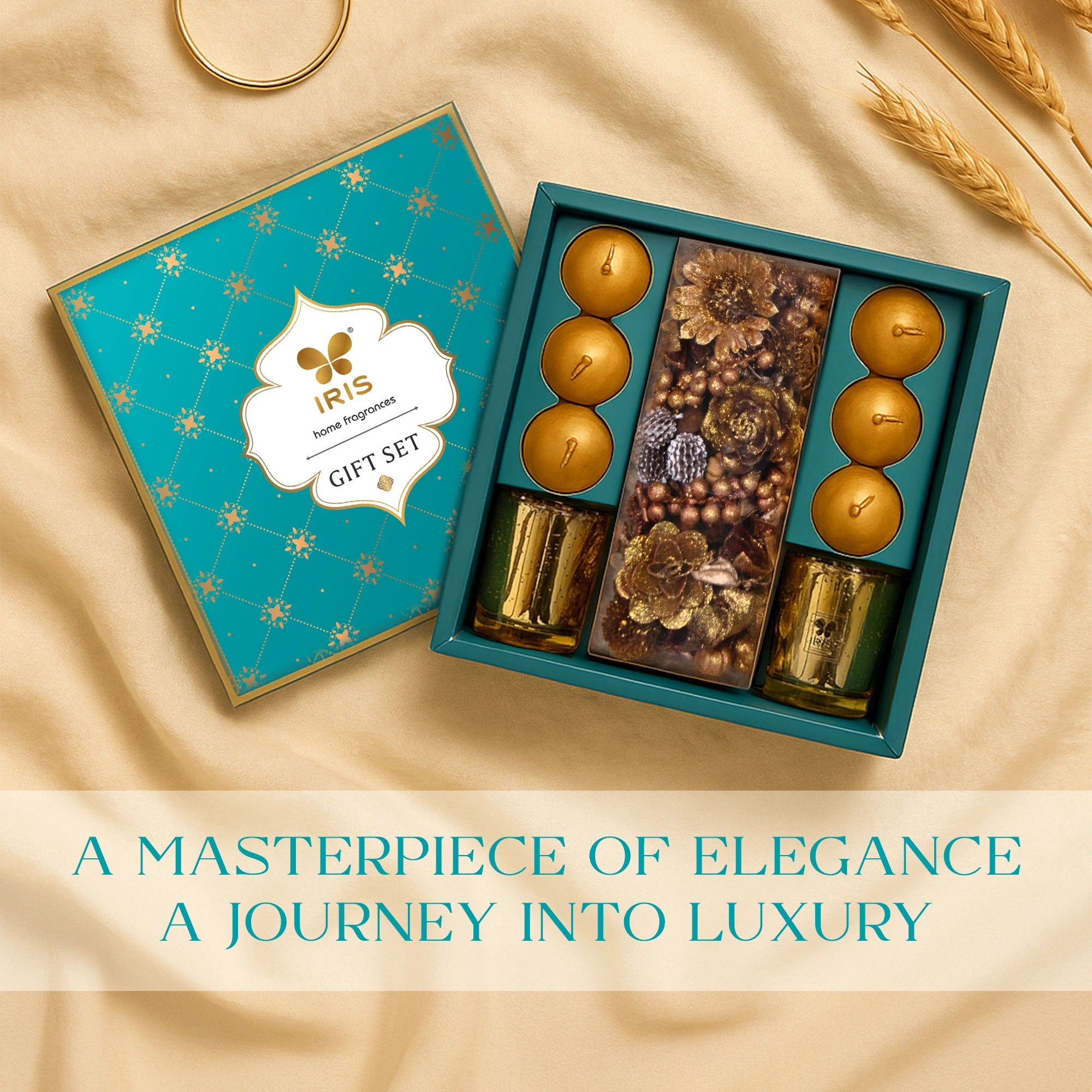 IRIS Candle & Home Decor Gift Box