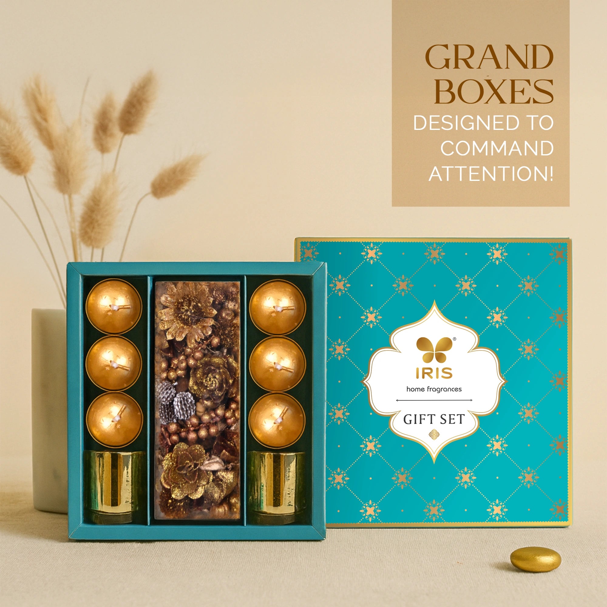 IRIS Candle & Home Decor Gift Box