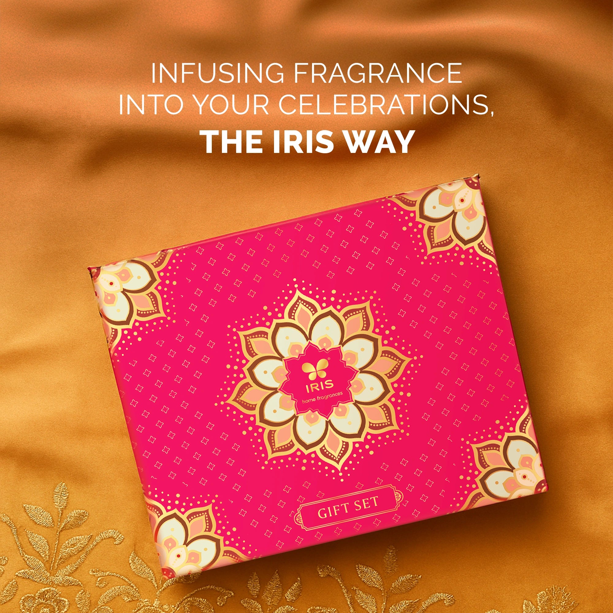 IRIS Premium Urli Gift Set with Decor Potpourri & Candles