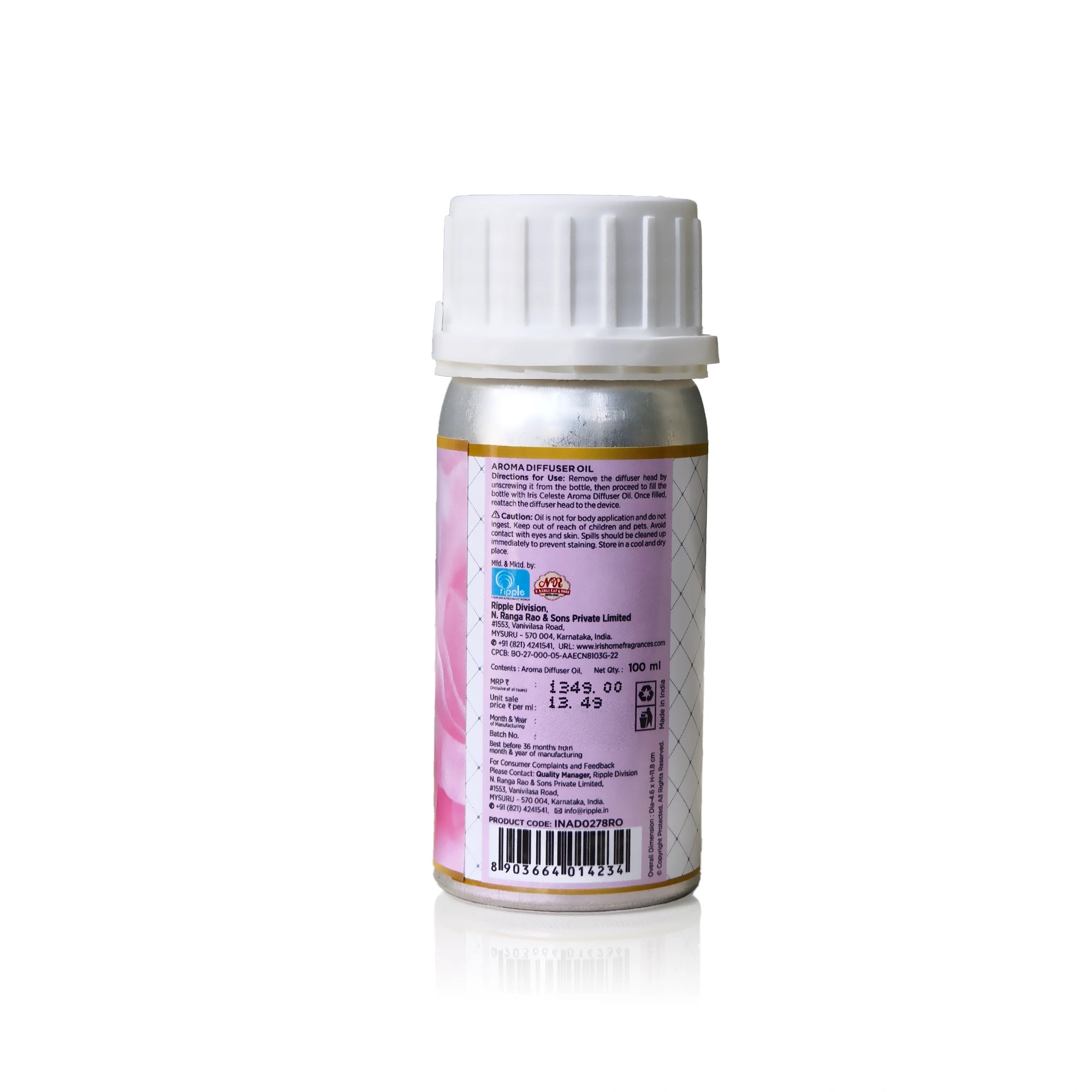 IRIS Celeste Romance Aroma Diffuser Oil