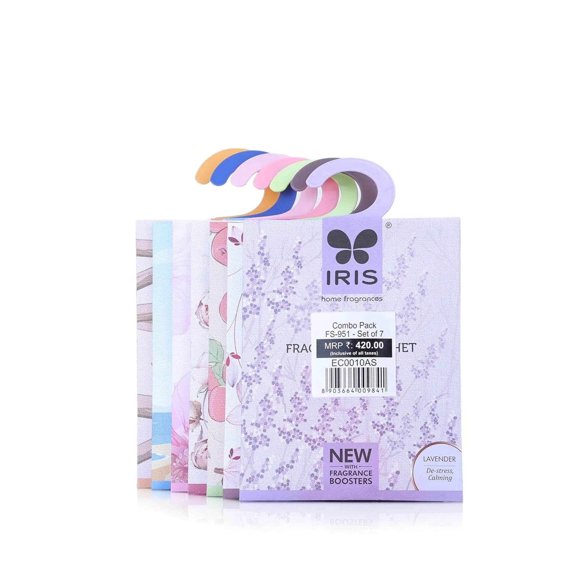 IRIS Fragrance Sachet Combo - 7 Aromatic Variants