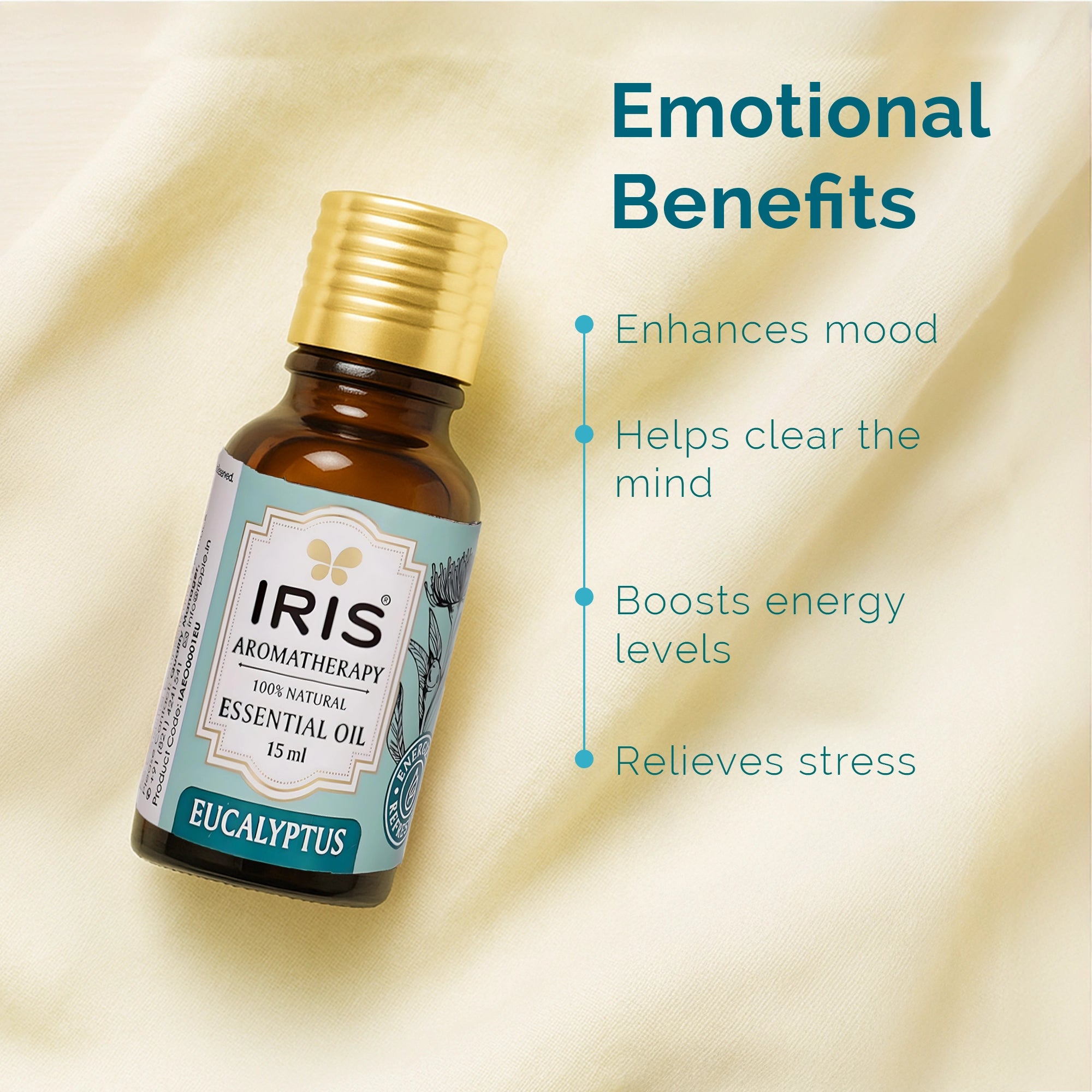 Eucalyptus Essential Oil by IRIS Aromatherapy
