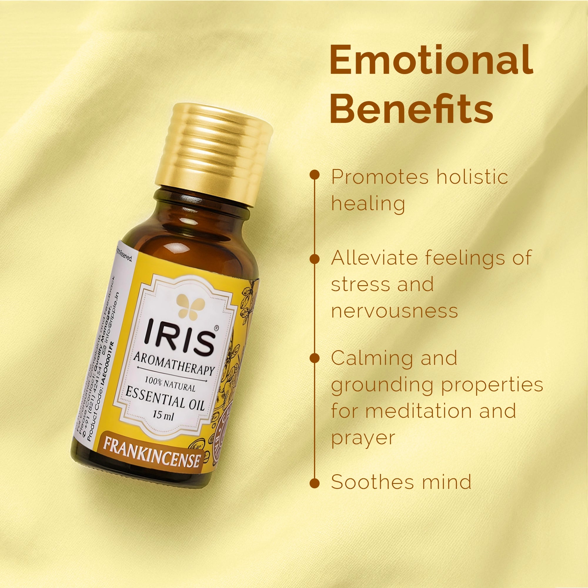 Frankincense Essential Oil by IRIS Aromatherapy