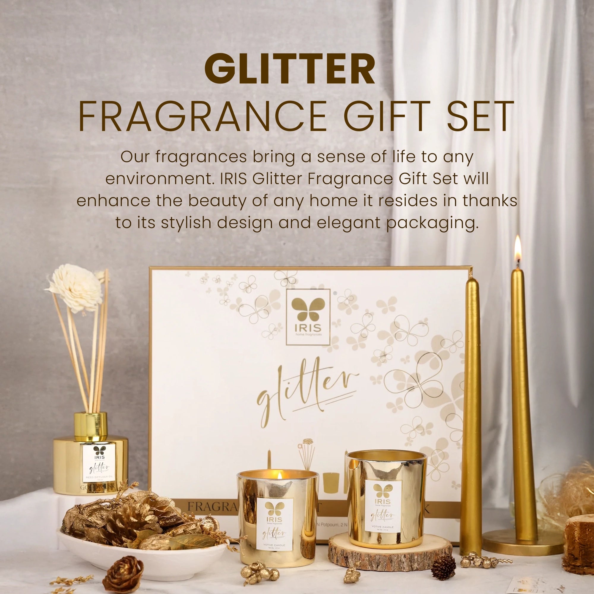 IRIS Glitter Fragrance Gift Set