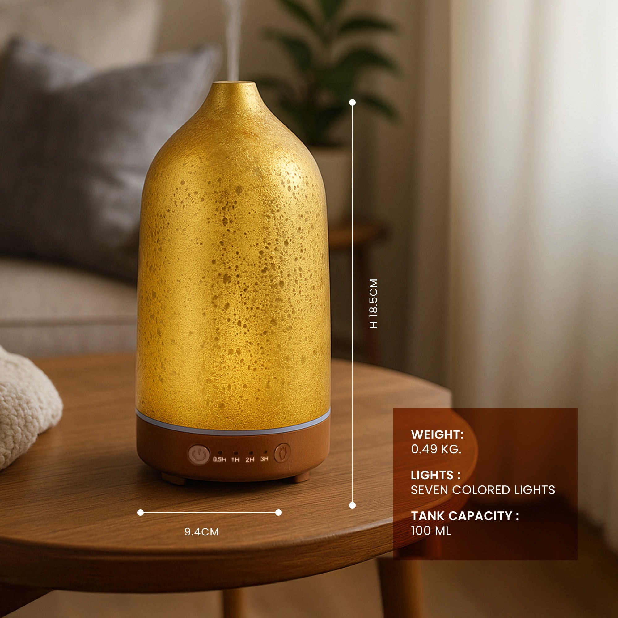 IRIS Celeste Ultrasonic Aroma Diffuser New