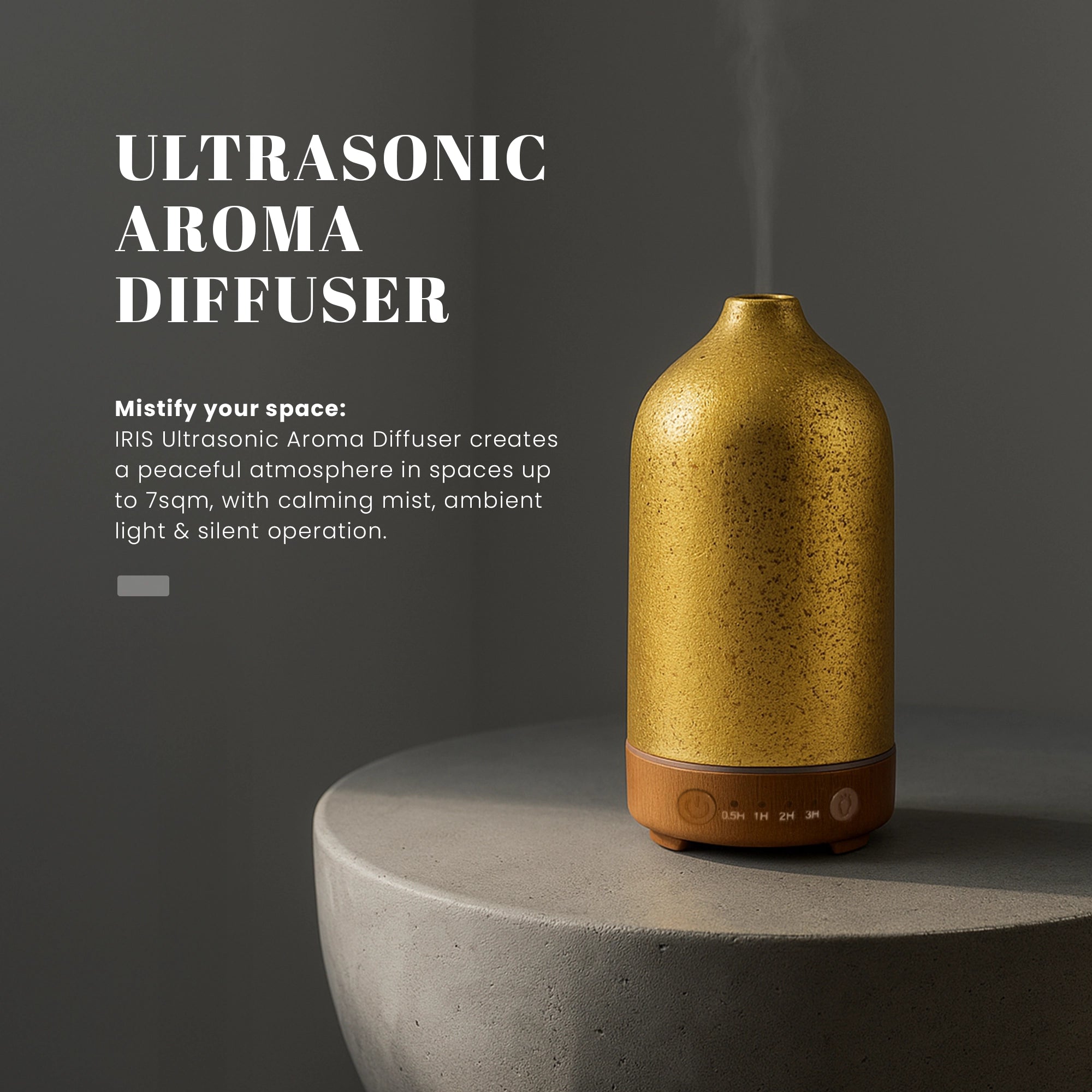 IRIS Celeste Ultrasonic Aroma Diffuser New
