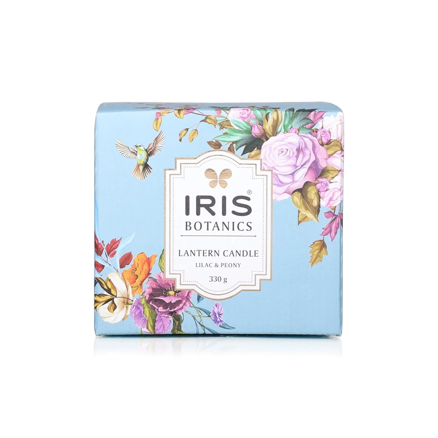 IRIS Botanics Wax Lantern candle - Lilac & Peony