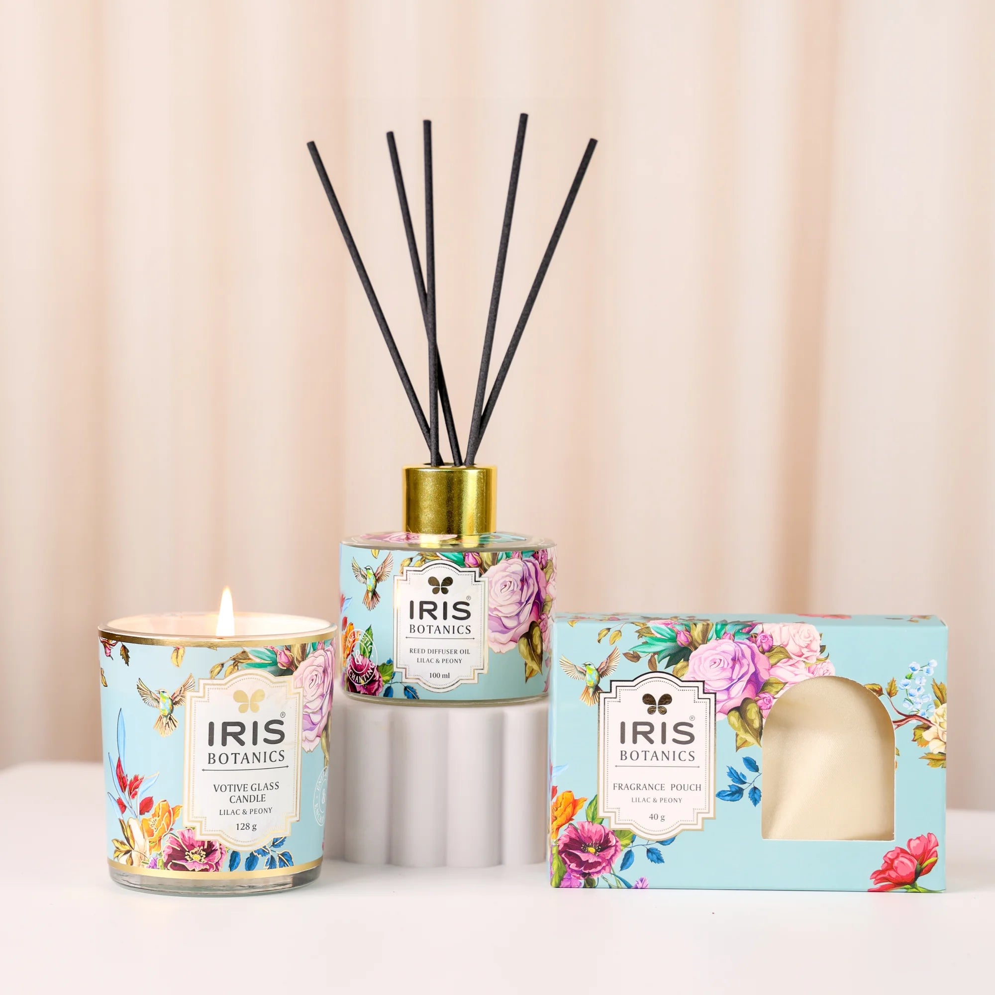 IRIS BOTANICS LILAC & PEONY GIFT SET