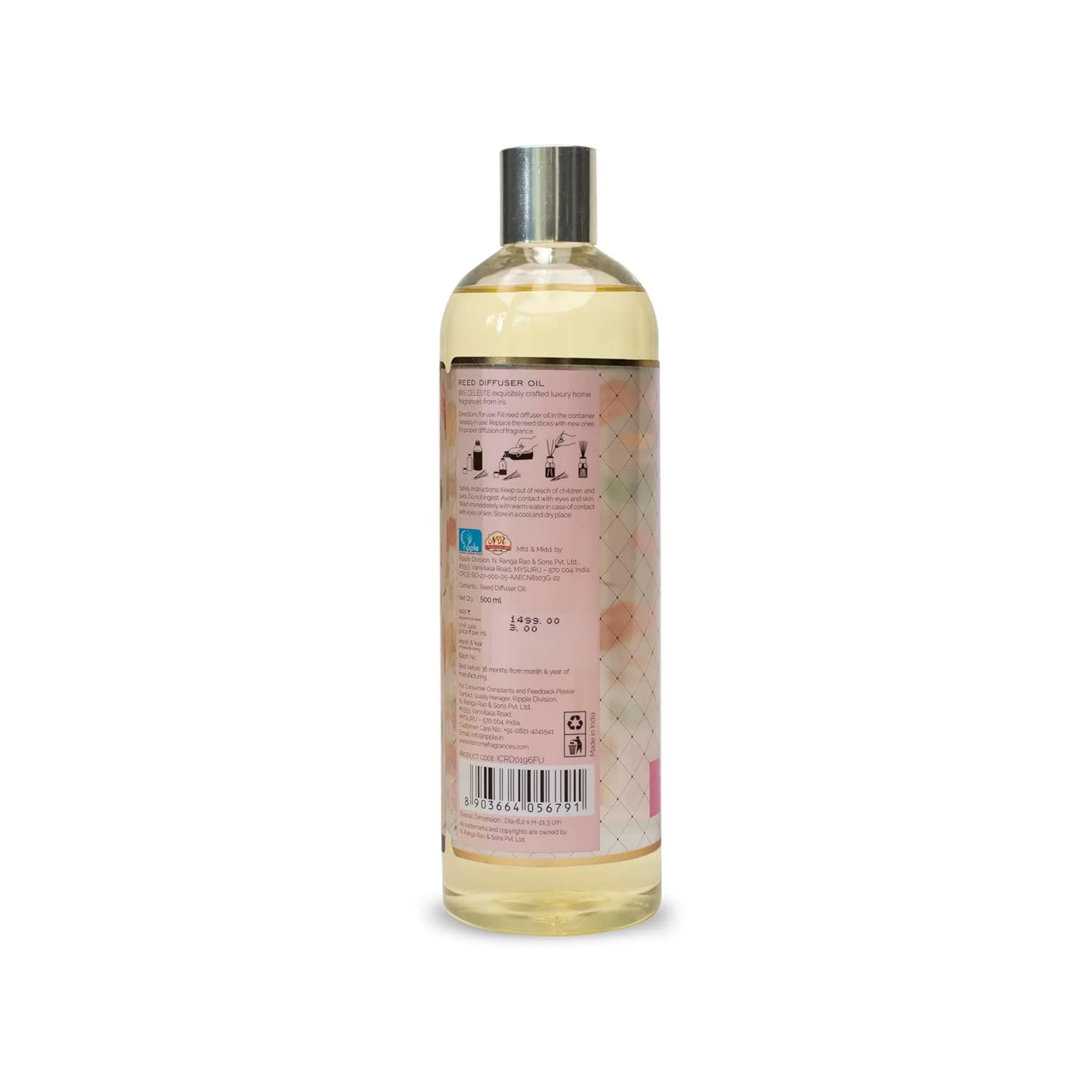 IRIS Celeste Fleur Reed Diffuser Oil - 500ml