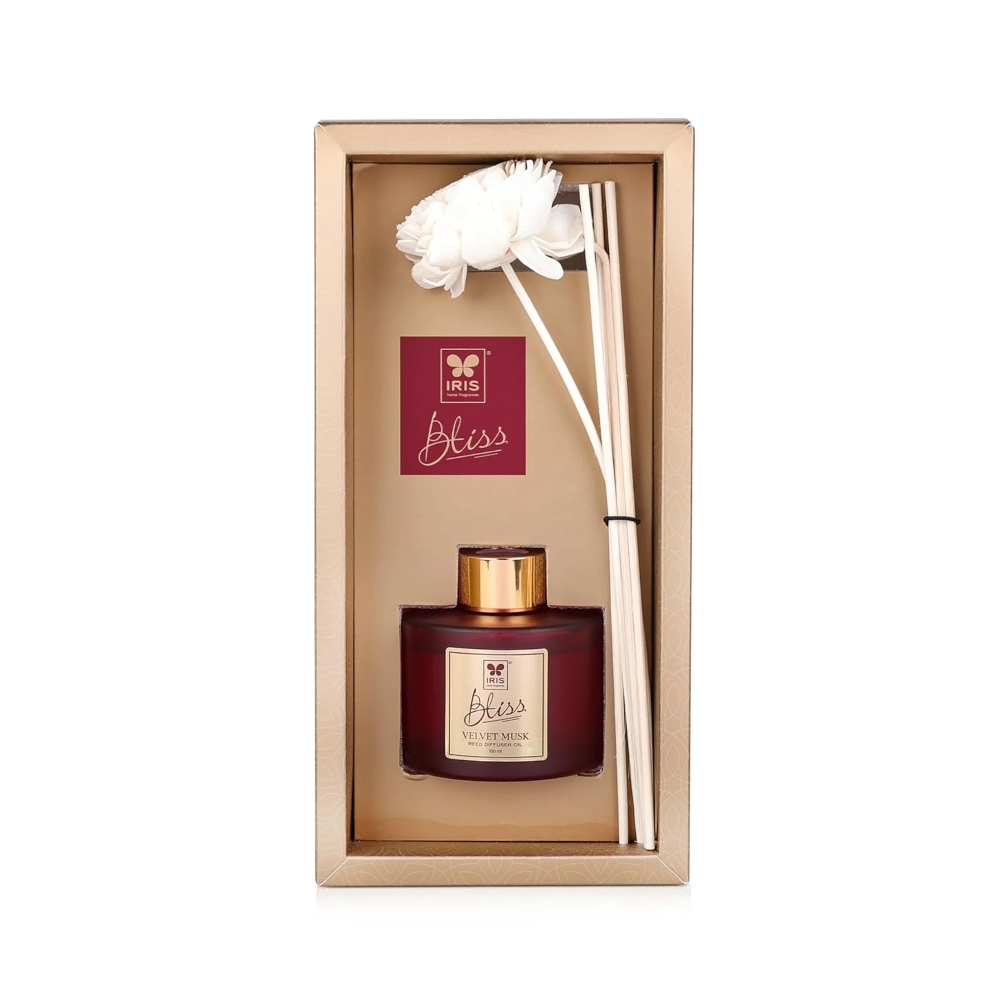 Iris Bliss Velvet Musk Reed Diffuser Set