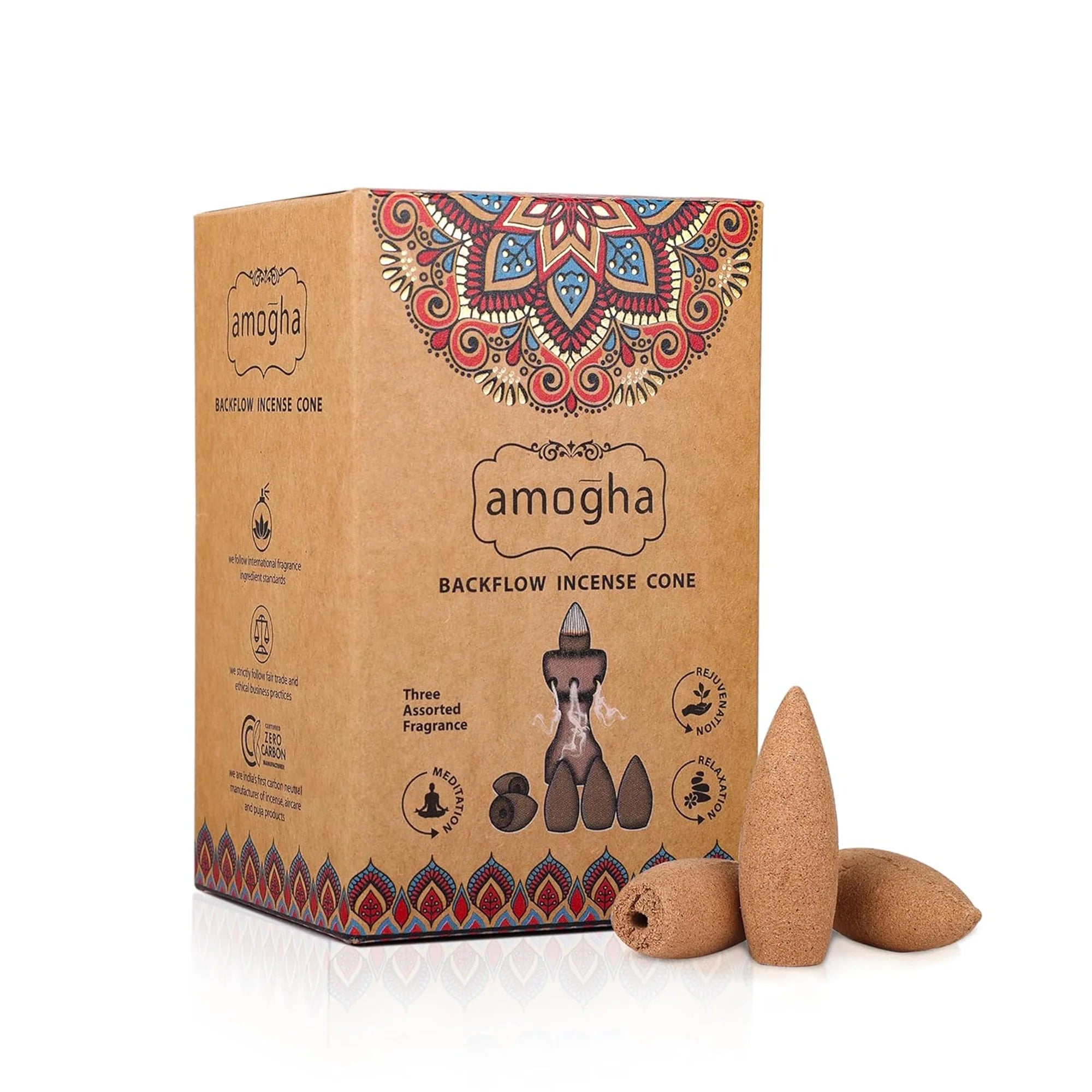 AMOGHA BACKFLOW INCENSE CONE