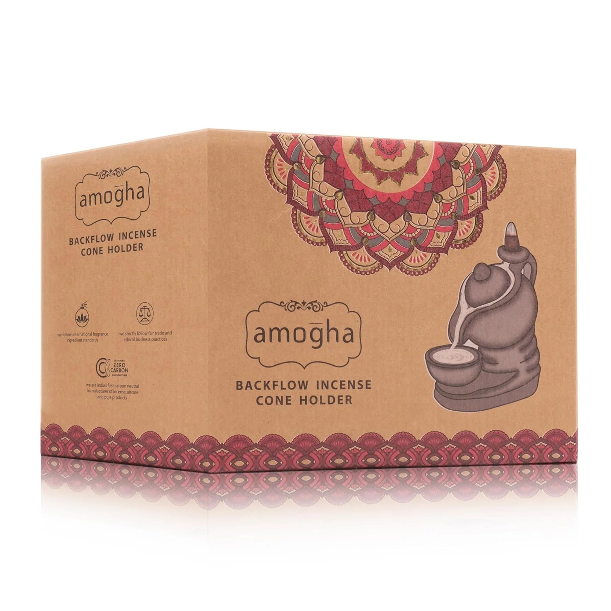 AMOGHA BACKFLOW INCENSE CONE HOLDER – TEA POT