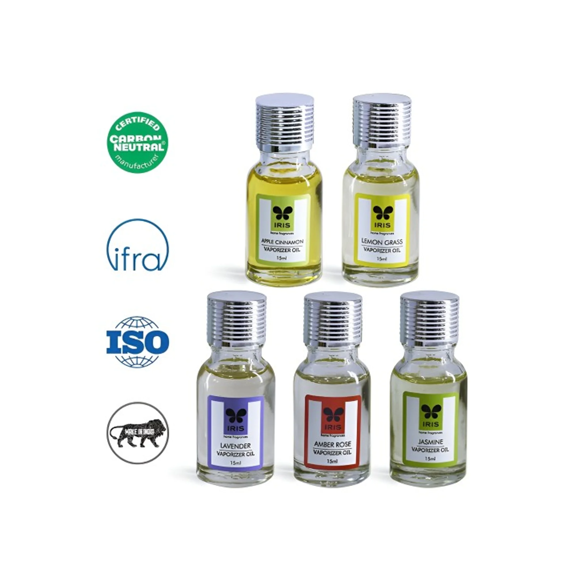 IRIS Multi Fragrance Vaporizer Oil Combo