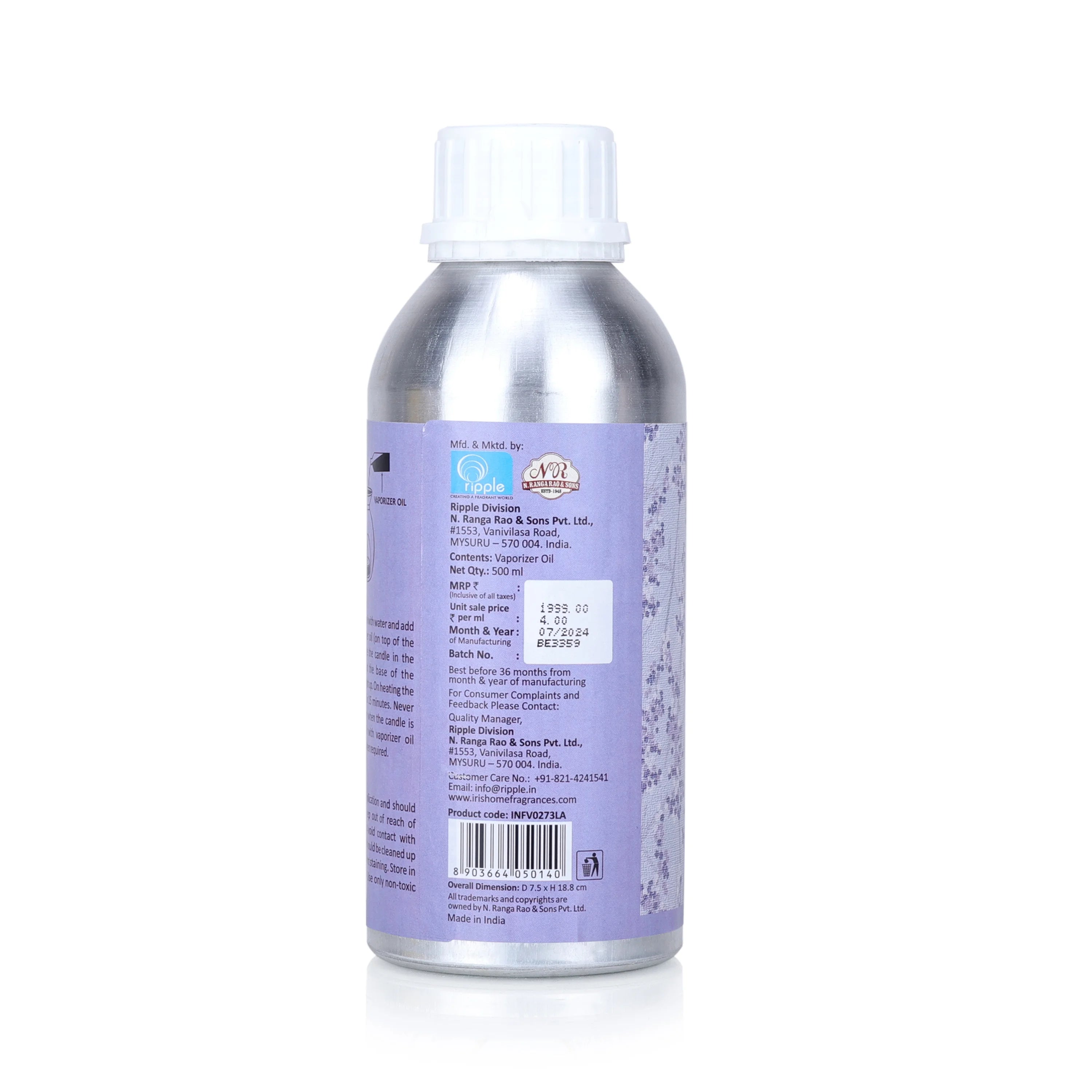 IRIS Lavender Concentrate Vaporizer Oil