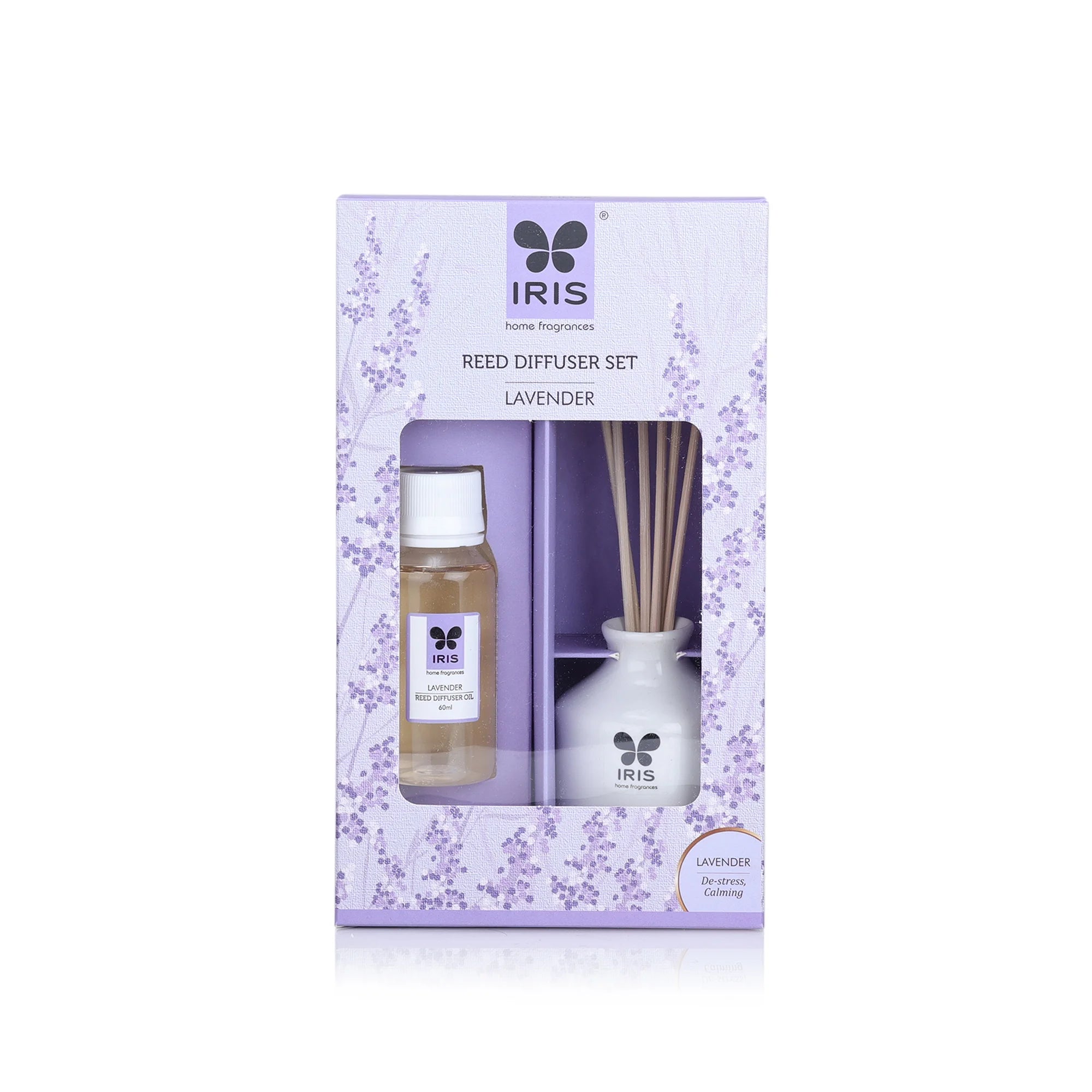 IRIS Lavender Reed Diffuser Set 101