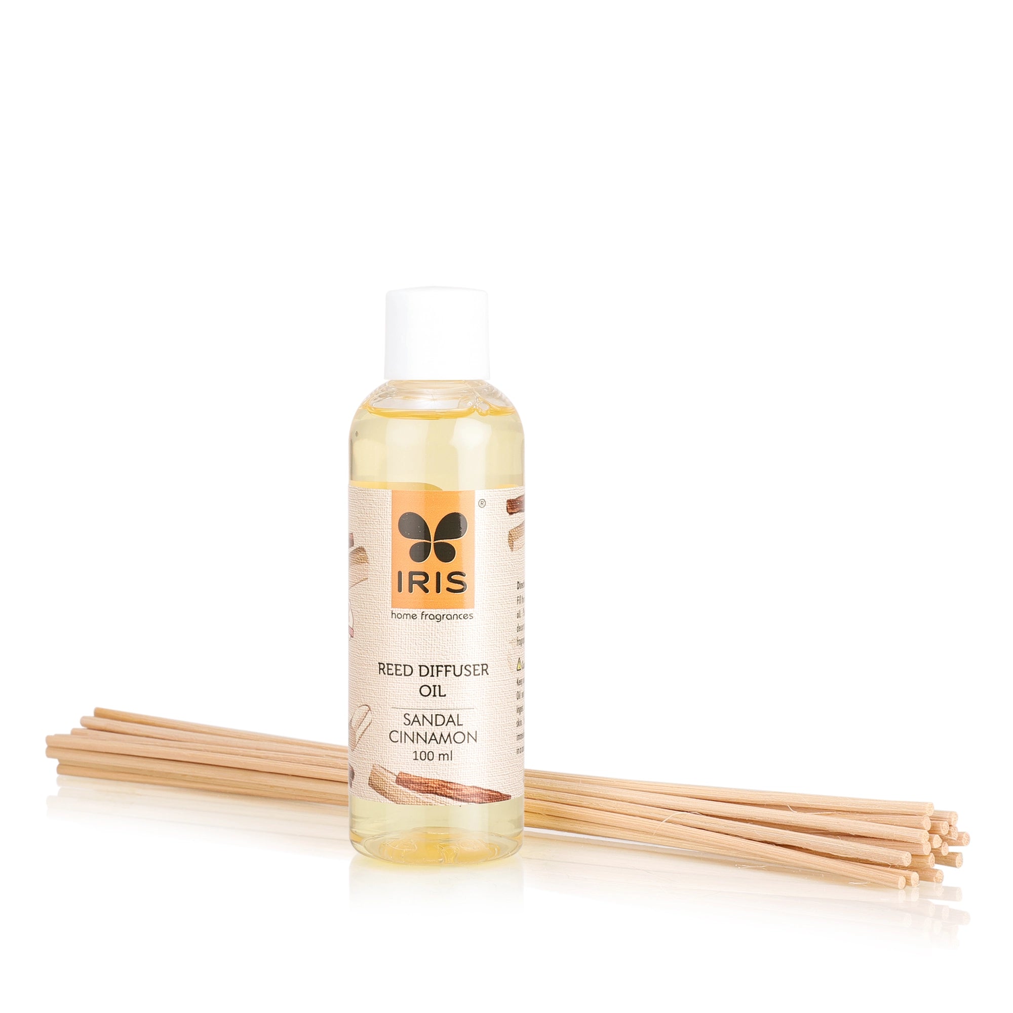 IRIS Sandal Cinnamon Reed Diffuser Refill Set