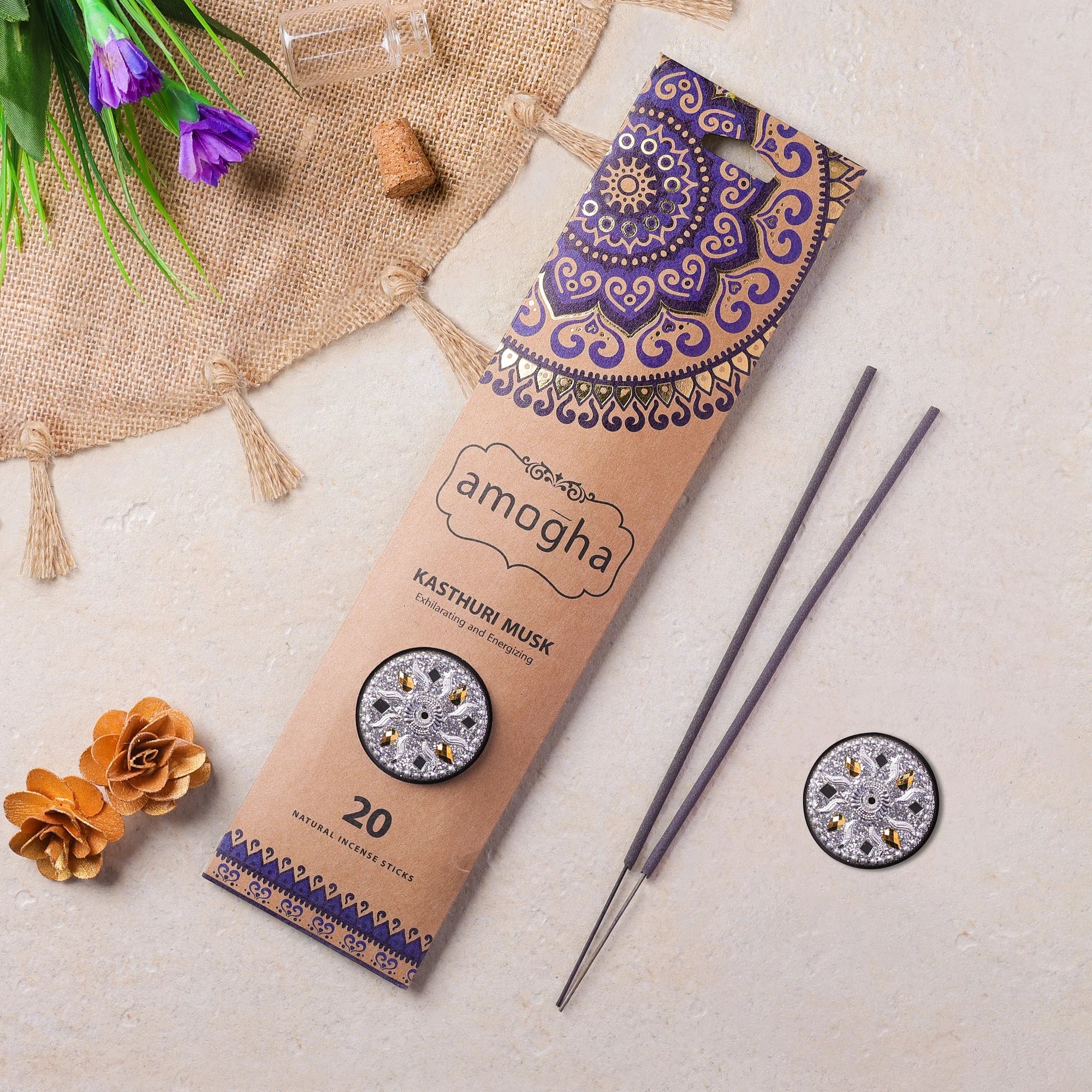 Amogha Kasthuri Musk Incense Sticks