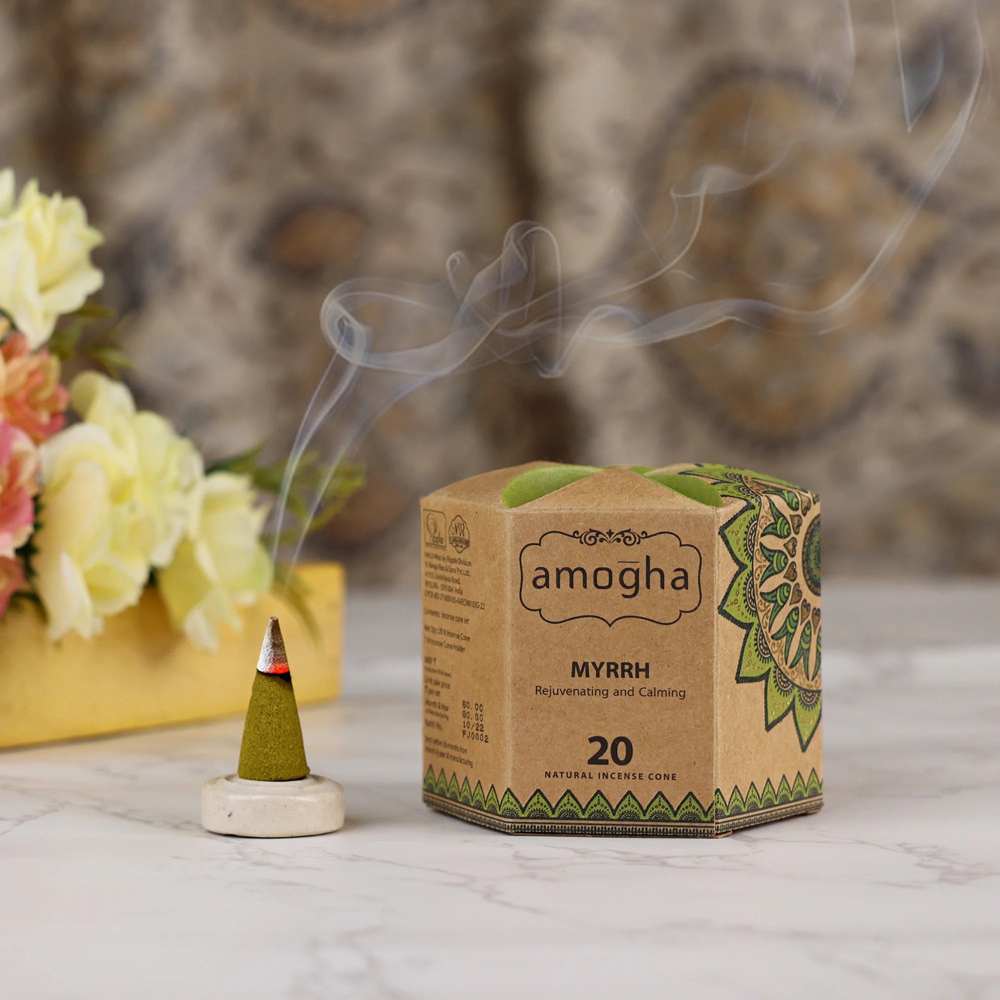 Amogha Incense Cones – Myrrh