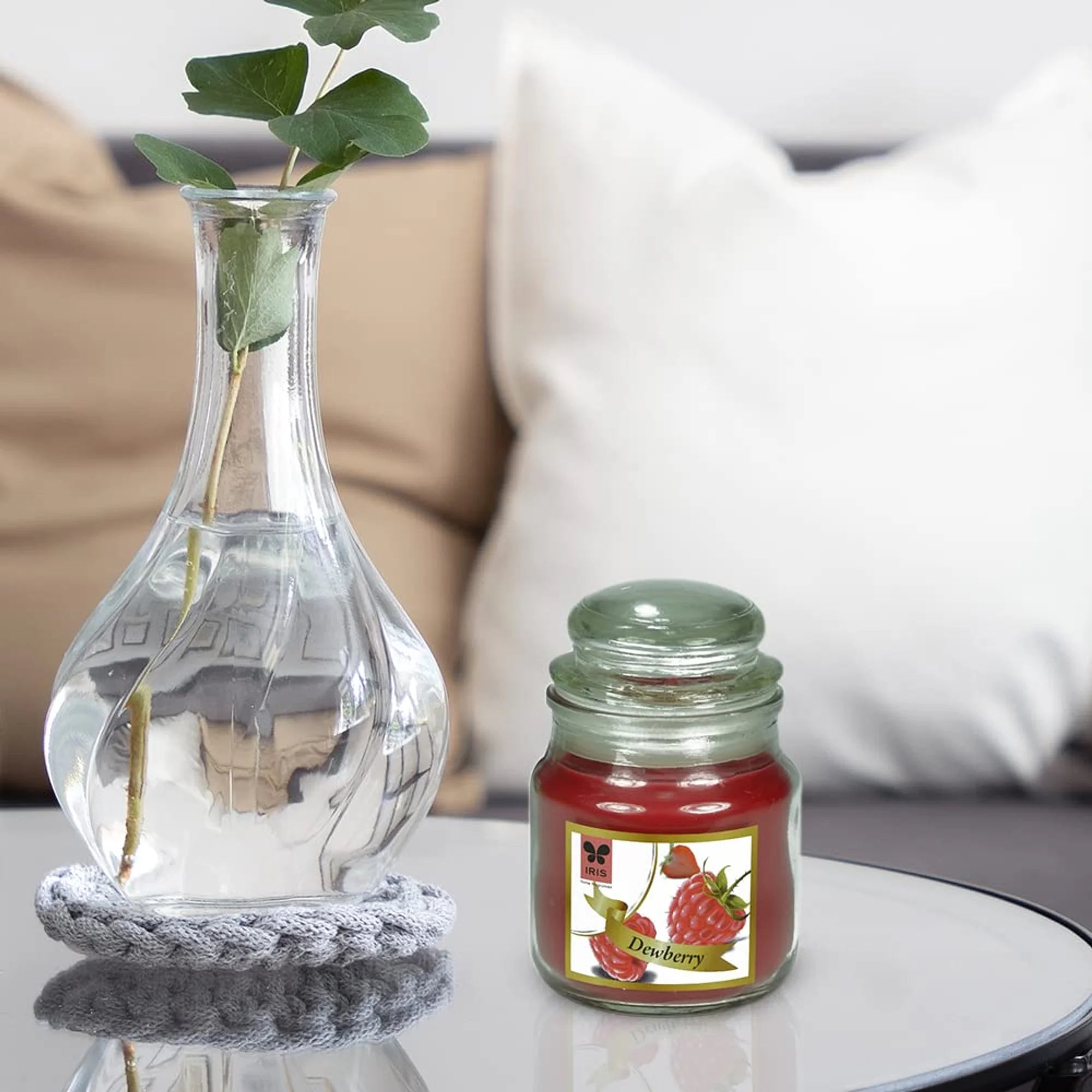 IRIS Dewberry Jar Candle