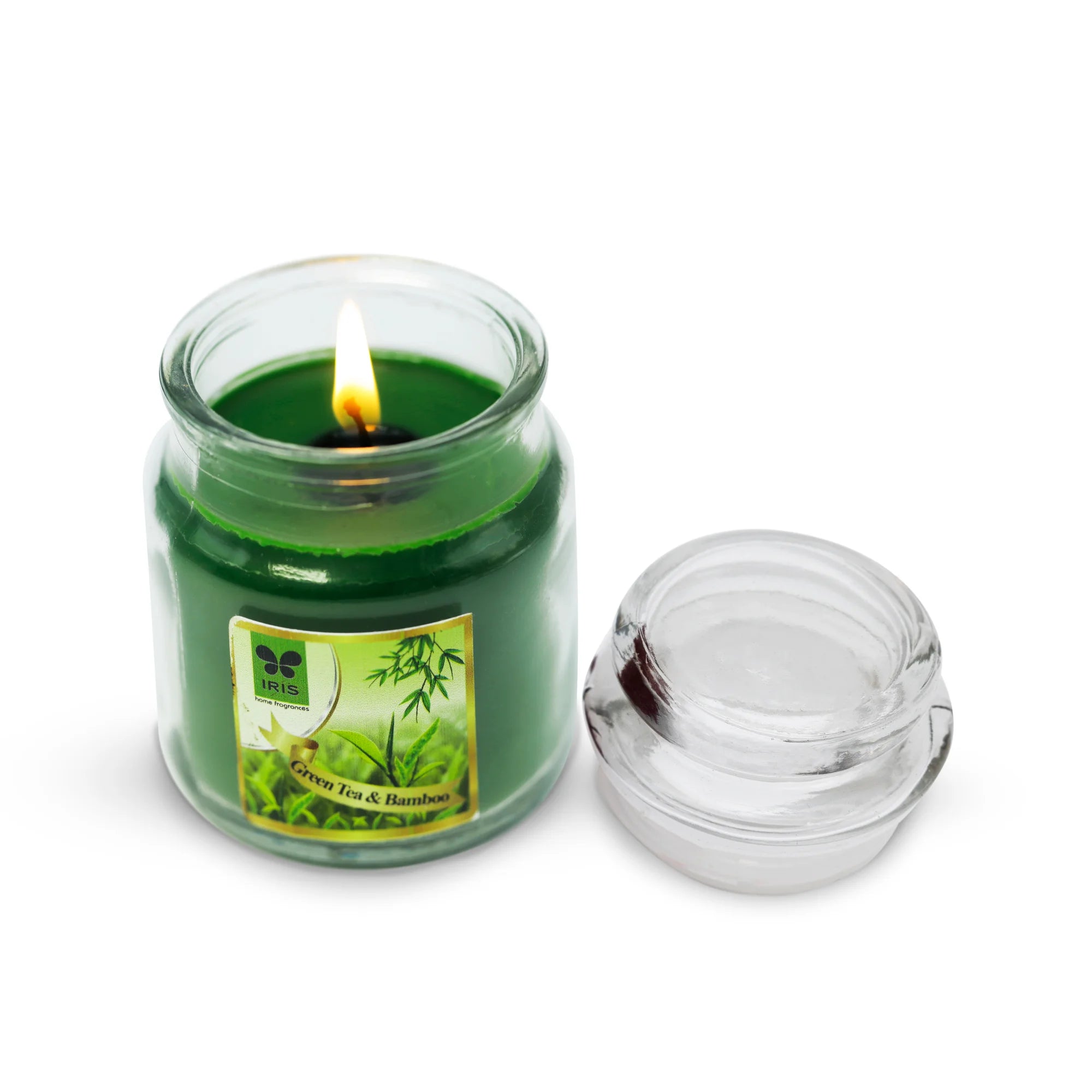 IRIS Green Tea and Bamboo Oz Jar Candle