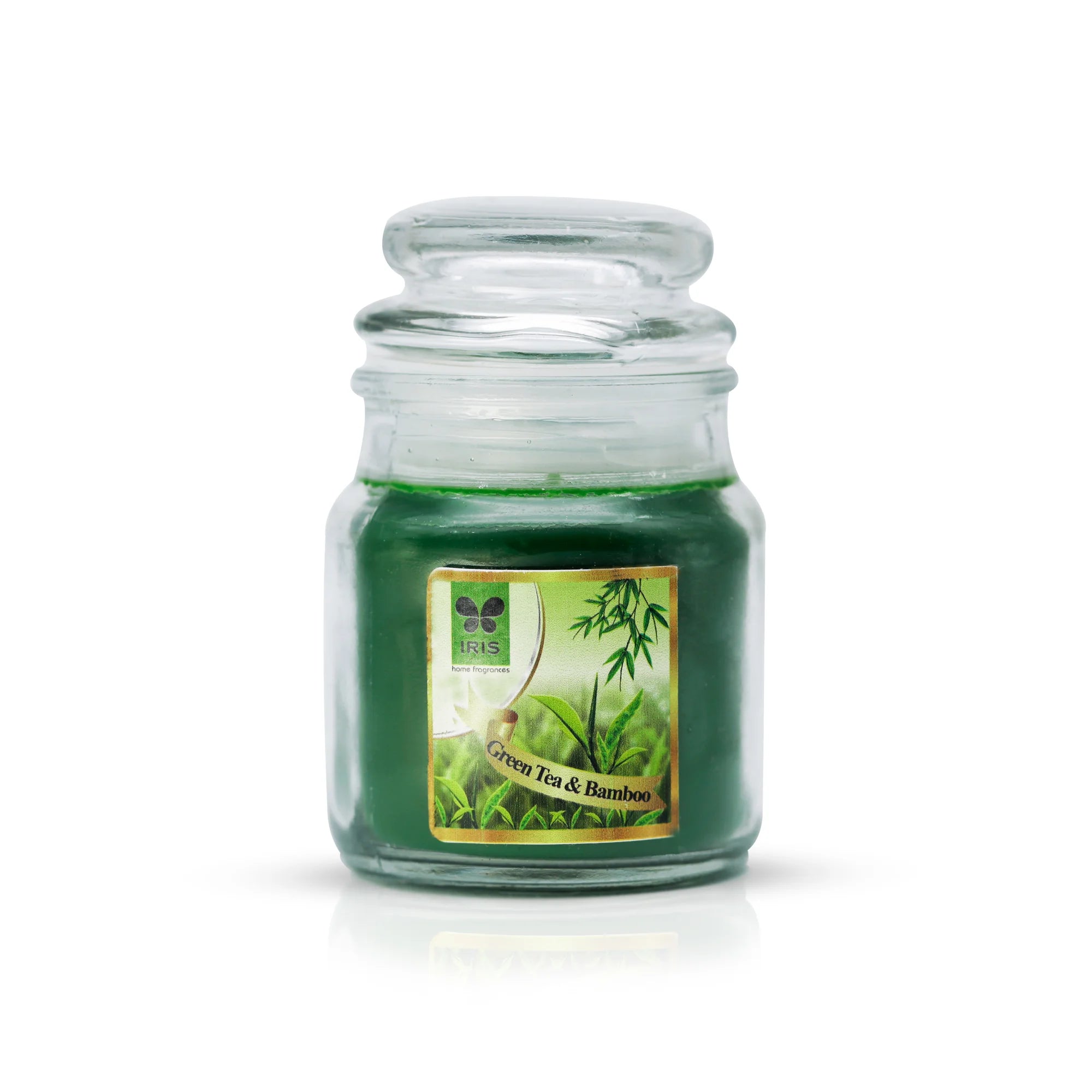 IRIS Green Tea and Bamboo Oz Jar Candle