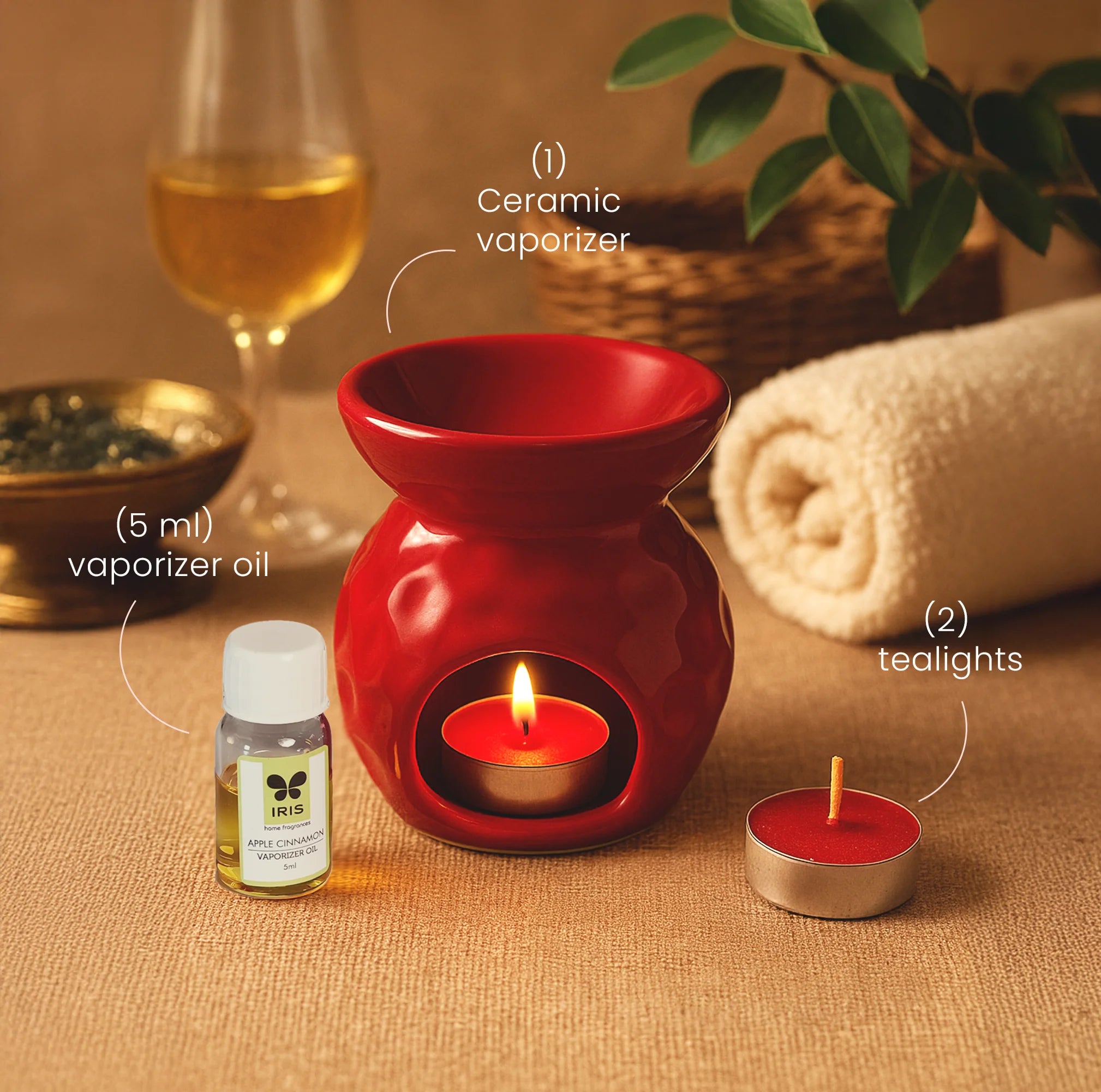 IRIS Apple-Cinnamon Vaporizer 218