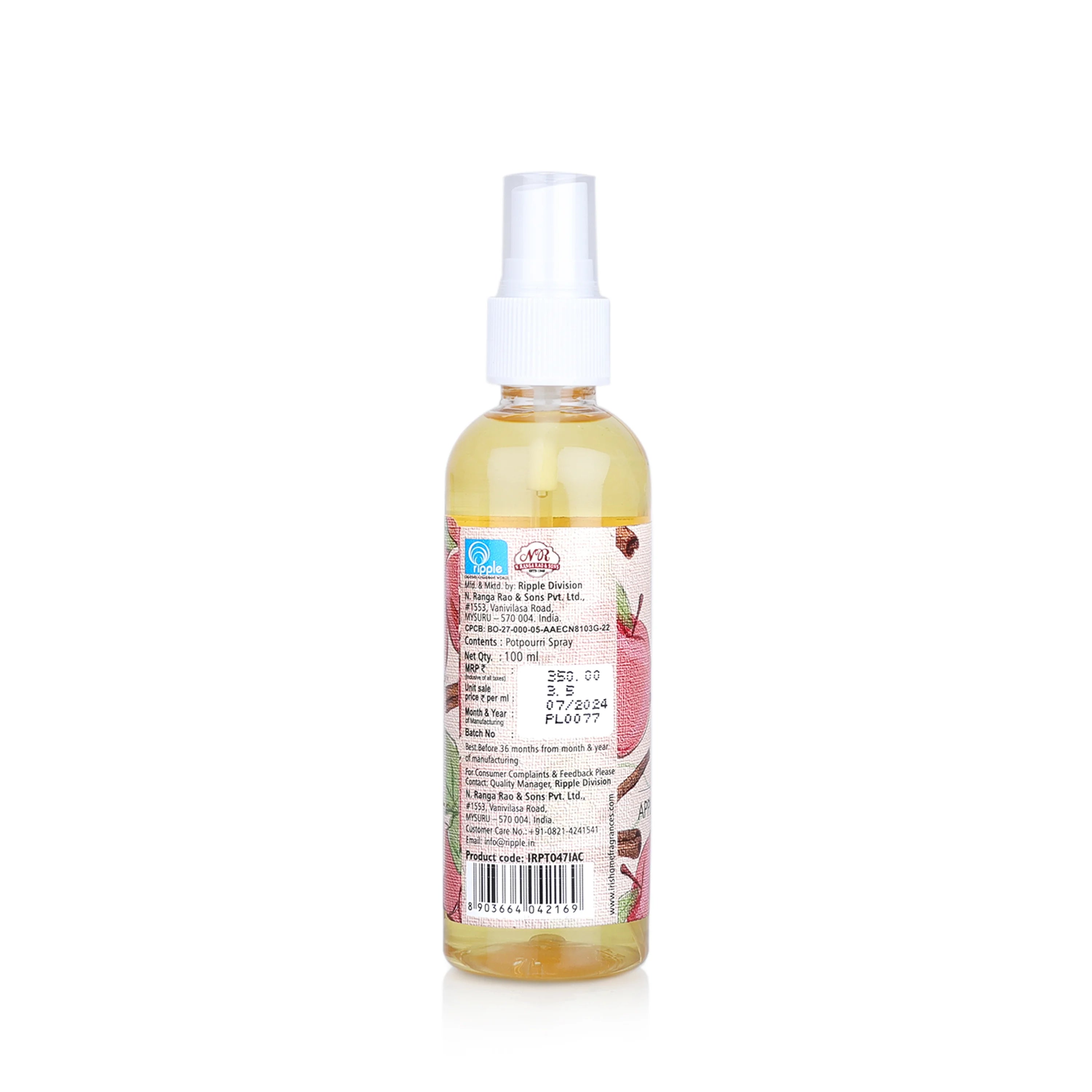 IRIS Apple-Cinnamon Potpourri Refresher Oil Spray