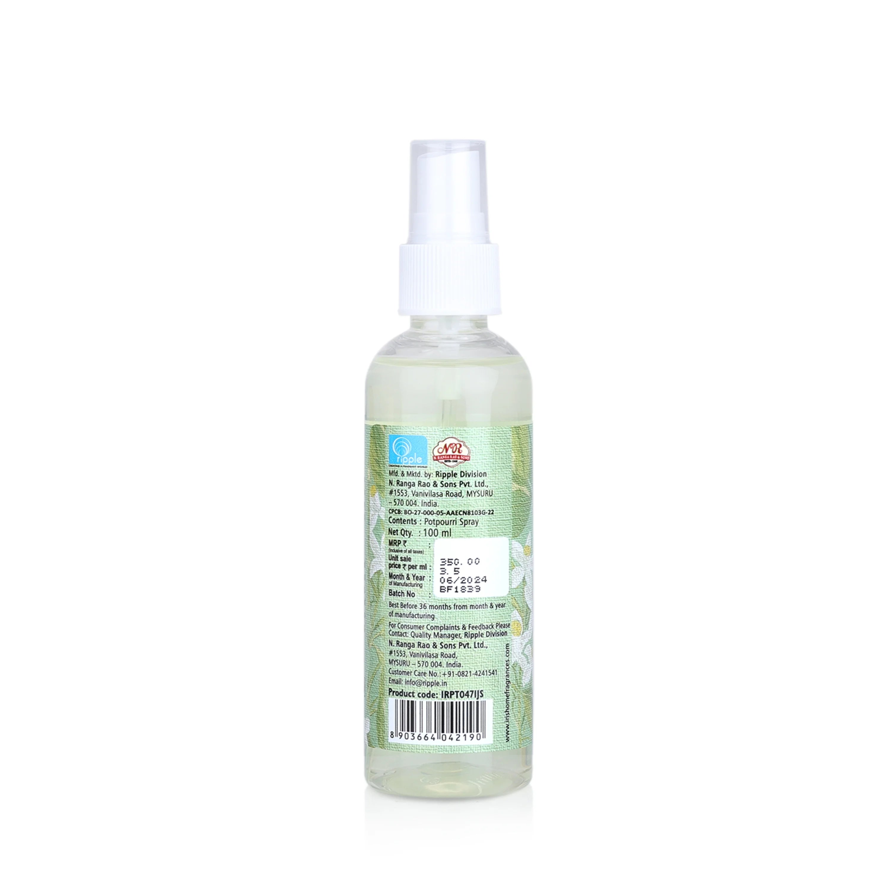 IRIS Jasmine Potpourri Refresher Oil Spray