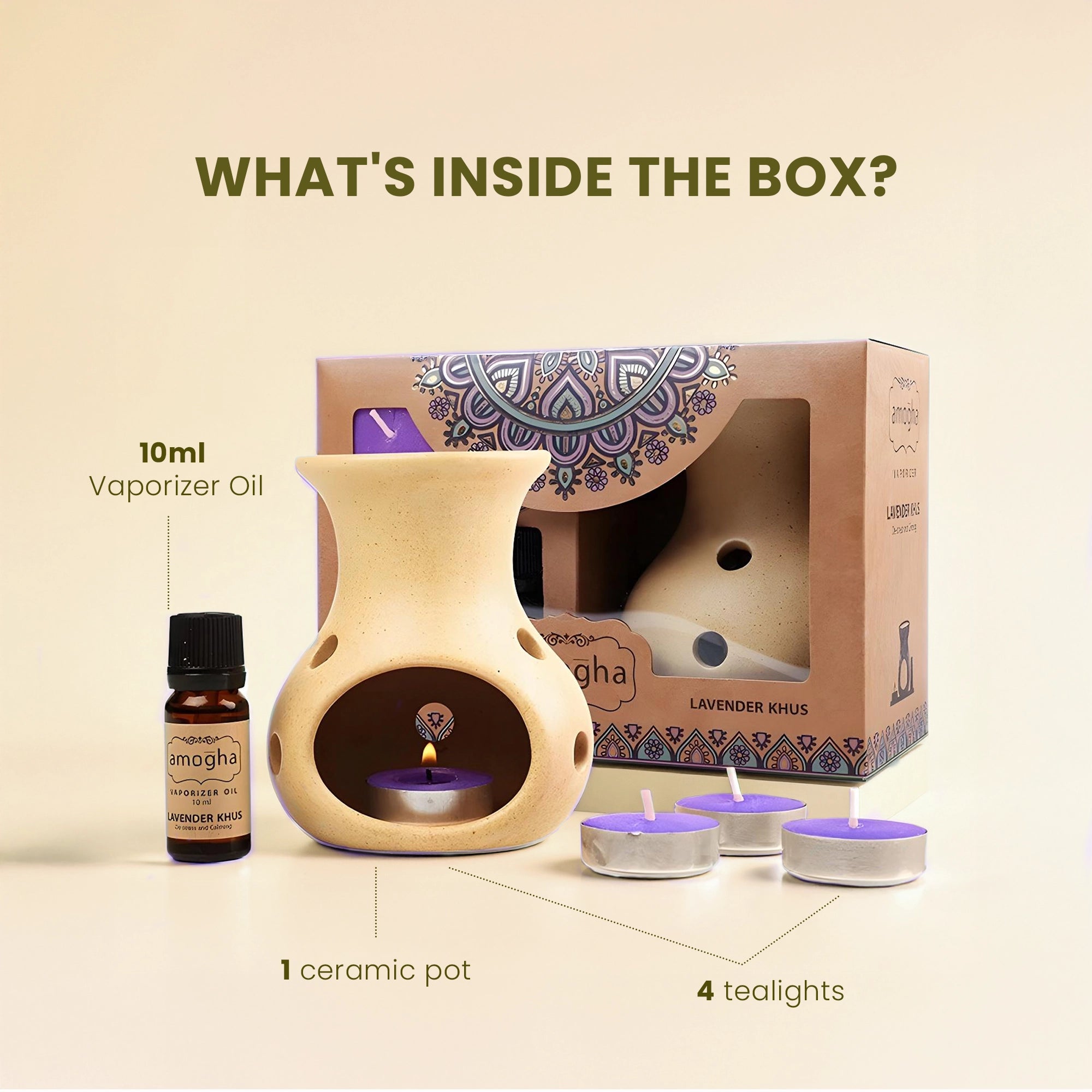 IRIS Amogha Lavender Khus Fragrance Vaporizer