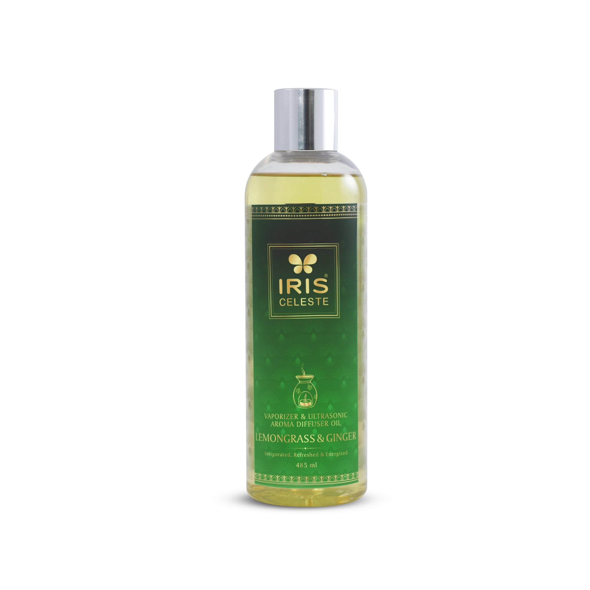 IRIS Celeste Lemongrass & Ginger Vaporizer and ultrasonic Aroma Diffuser Oil