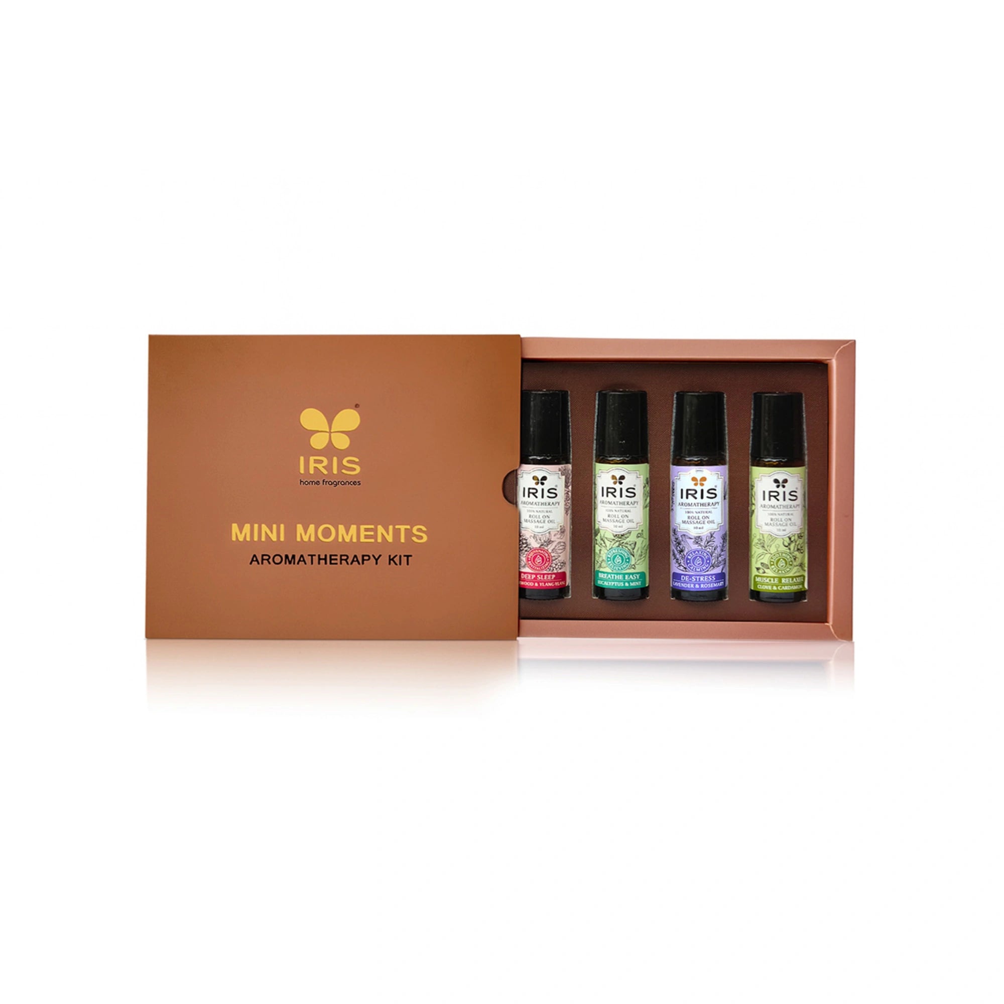 IRIS Mini Moments Wellness Gift Box | Aromatherapy Roll ON Kit