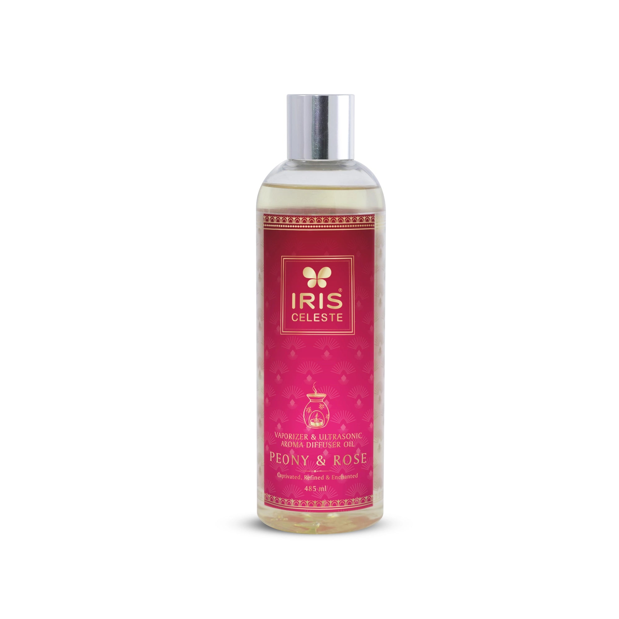 IRIS Celeste Peony & Rose Vaporizer and Ultrasonic Aroma Diffuser Oil