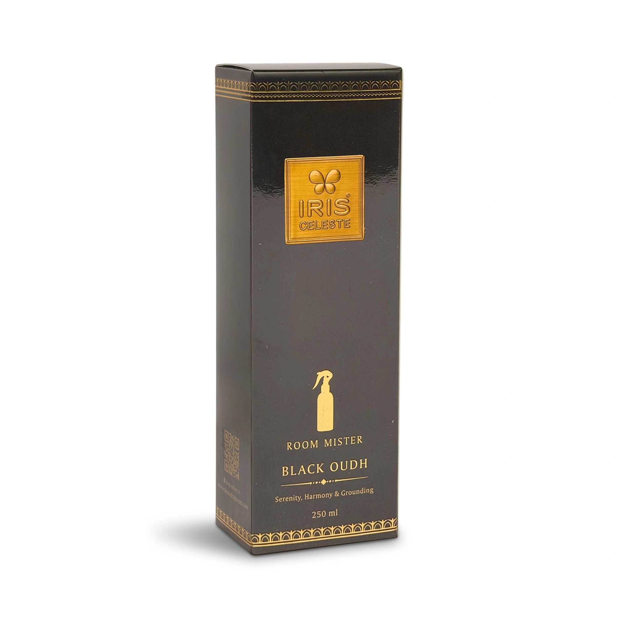 IRIS Celeste Black Oudh Room Mister
