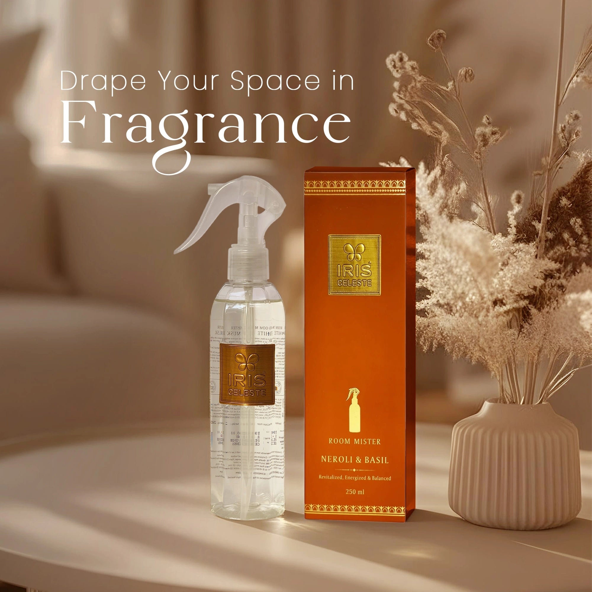 IRIS Celeste Neroli & Basil Room Mister