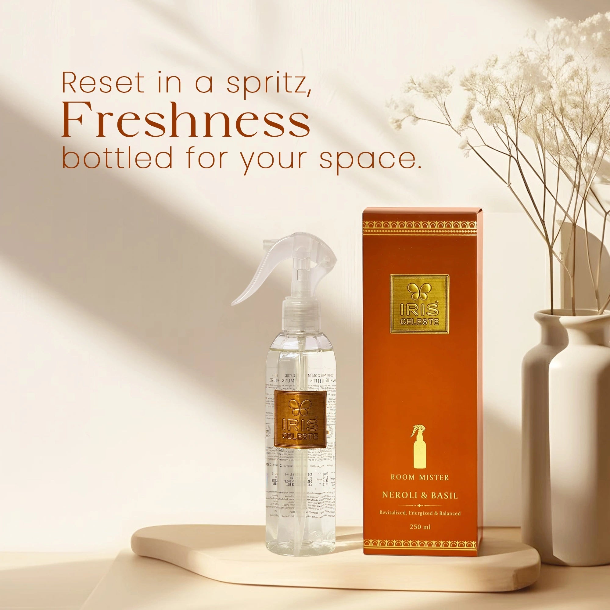 IRIS Celeste Neroli & Basil Room Mister