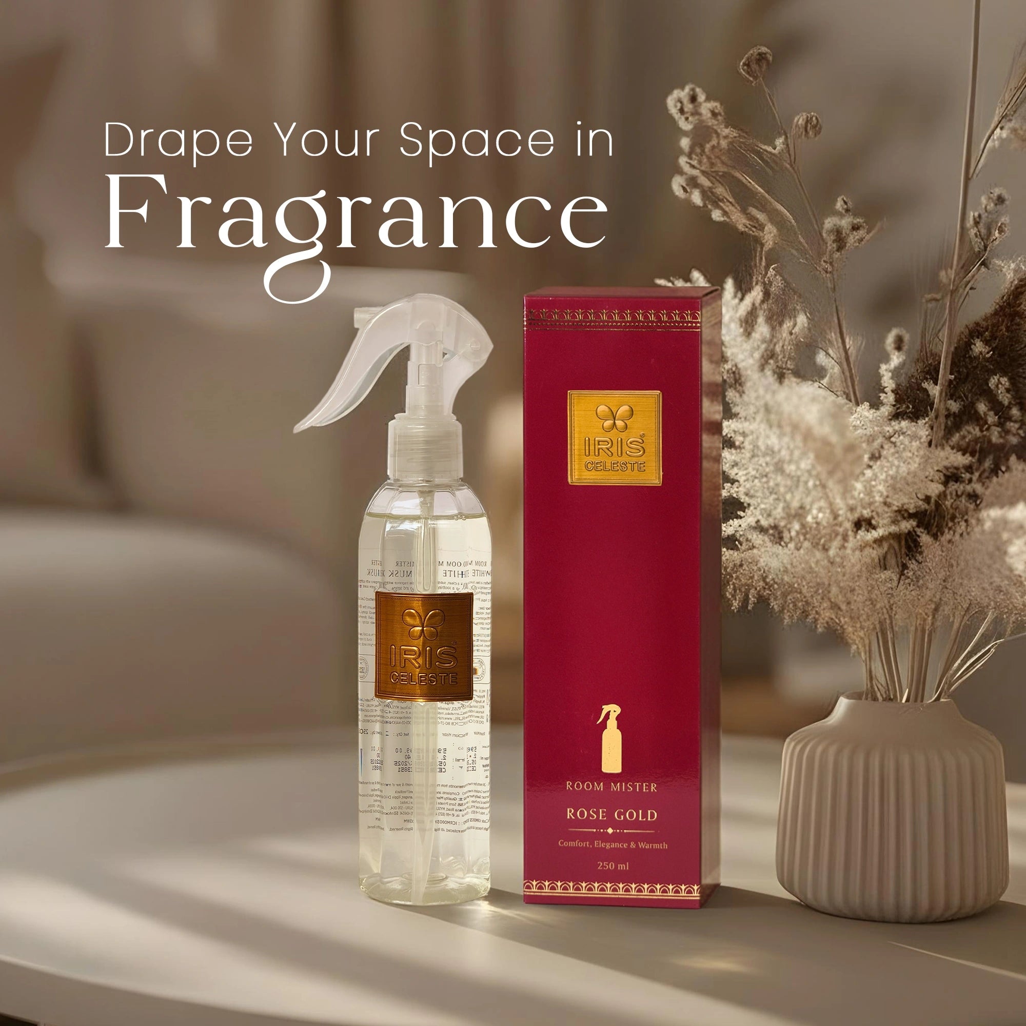 IRIS Celeste Rose Gold Room Mister