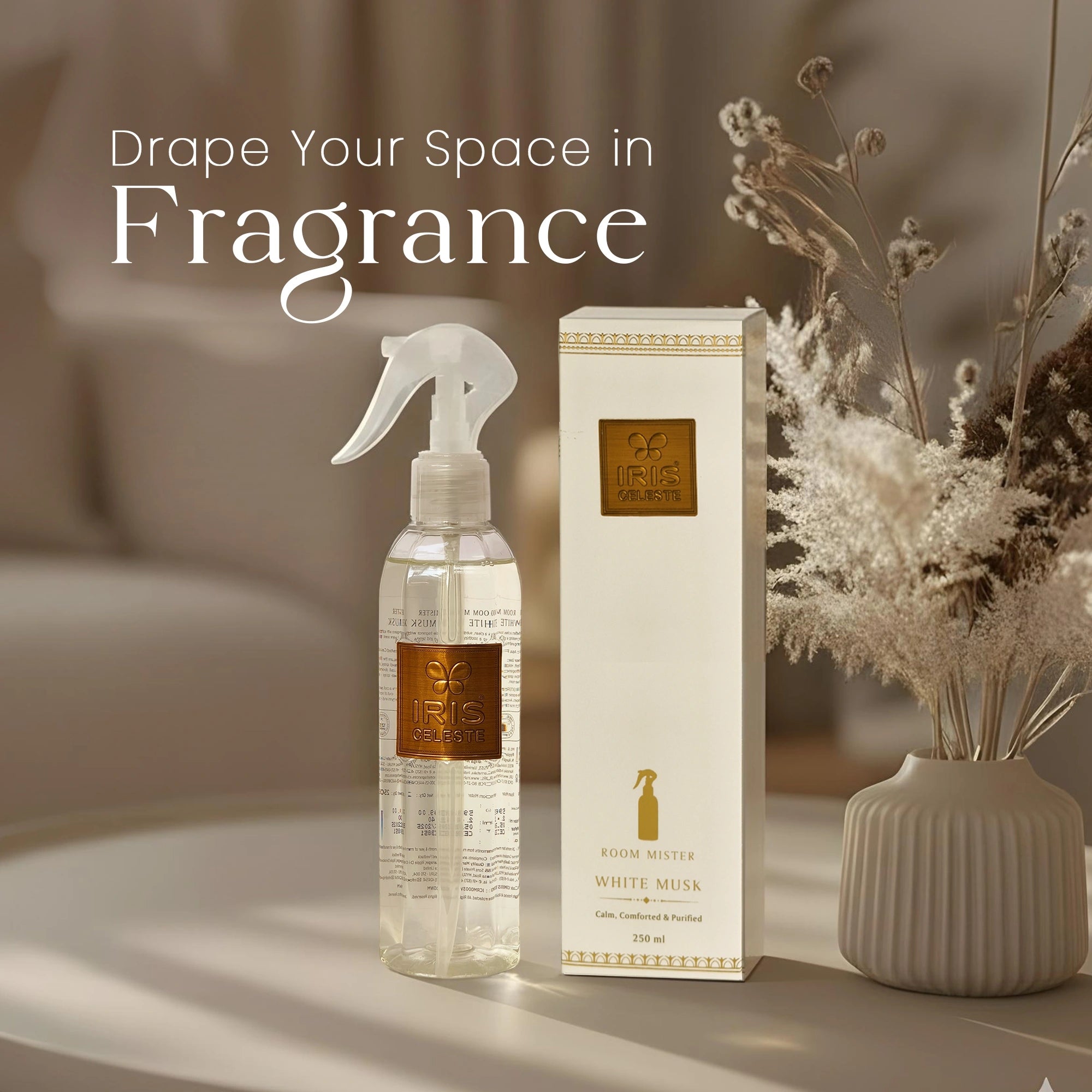 IRIS Celeste White Musk Room Mister