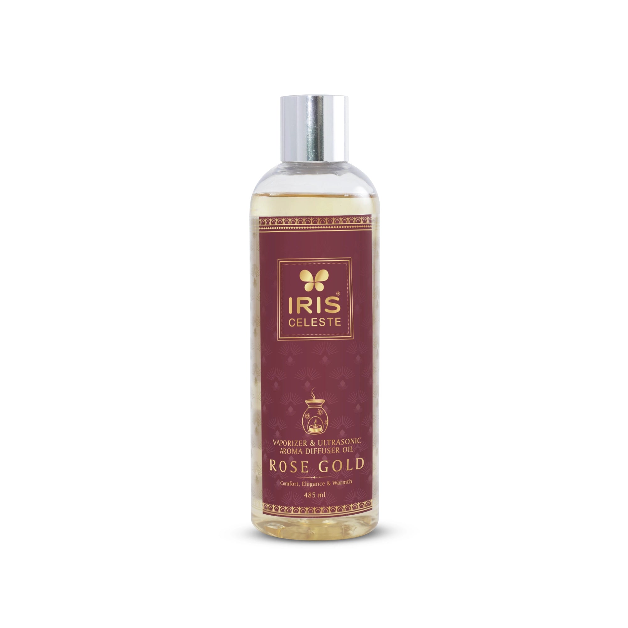 IRIS Celeste Rose Gold Vaporizer & Ultrasonic Aroma Diffuser Oil