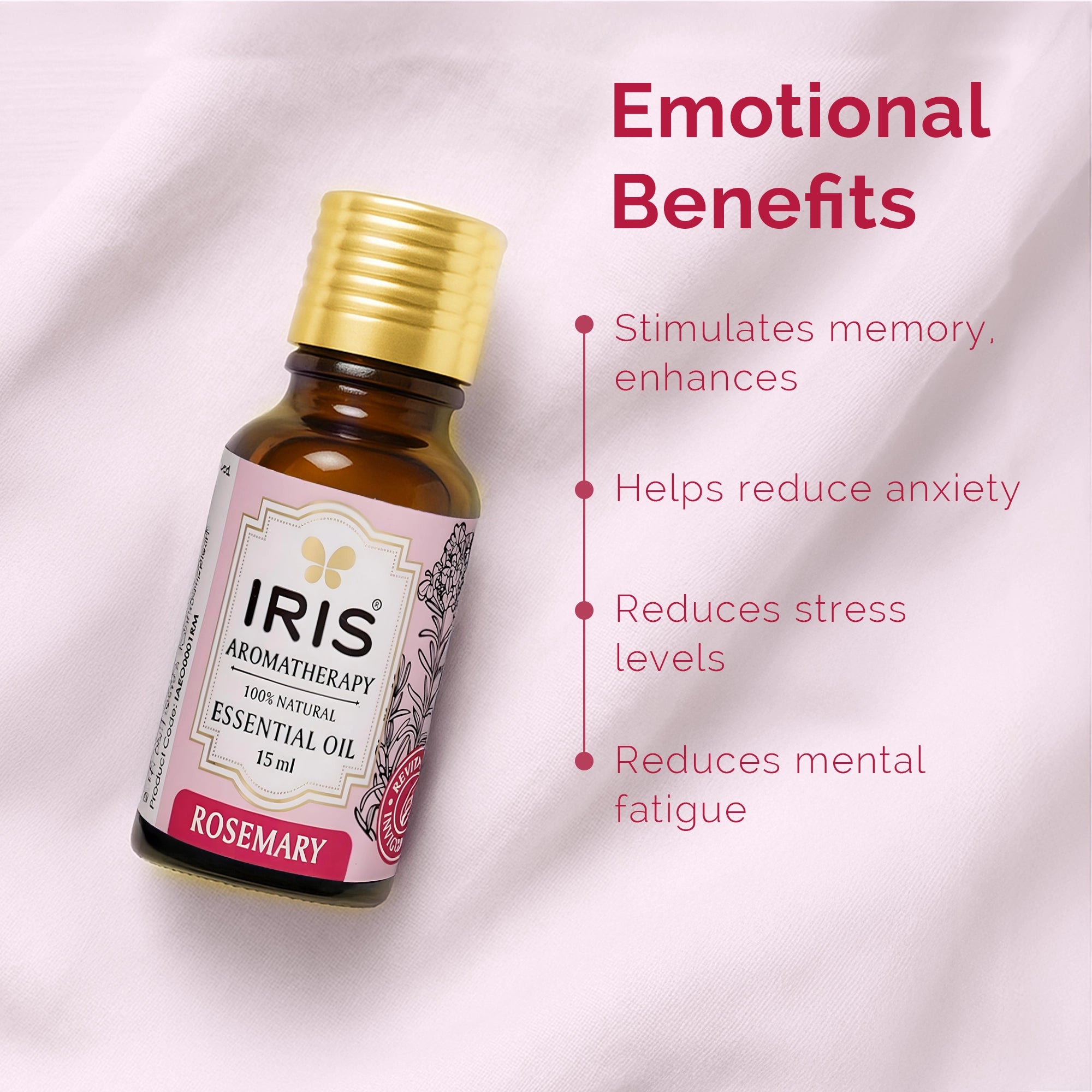 Rosemary Essential Oil by IRIS Aromatherapy
