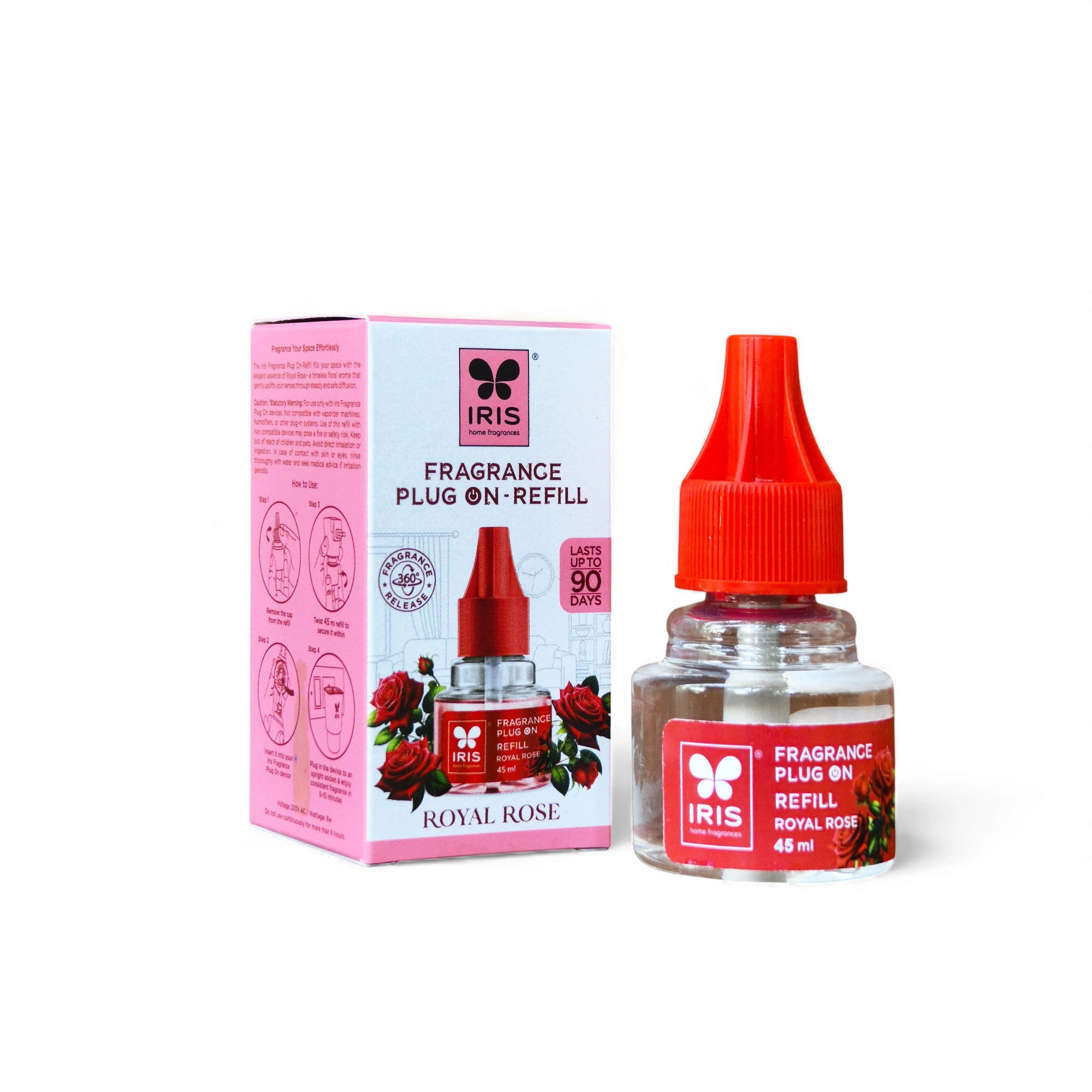 IRIS Fragrance Plug on - Refill - Royal Rose