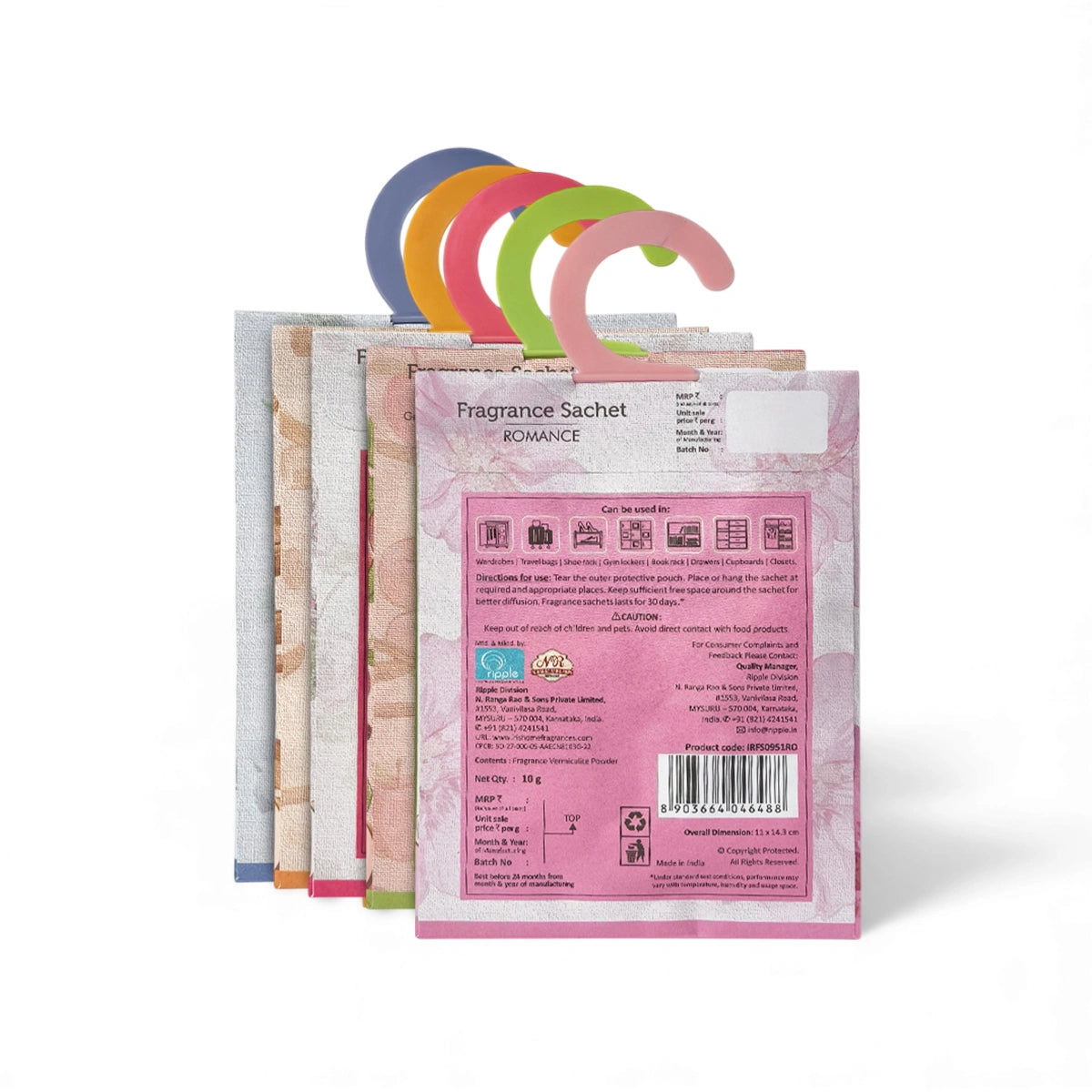 IRIS Fragrance Sachet Combo - 5 Variants