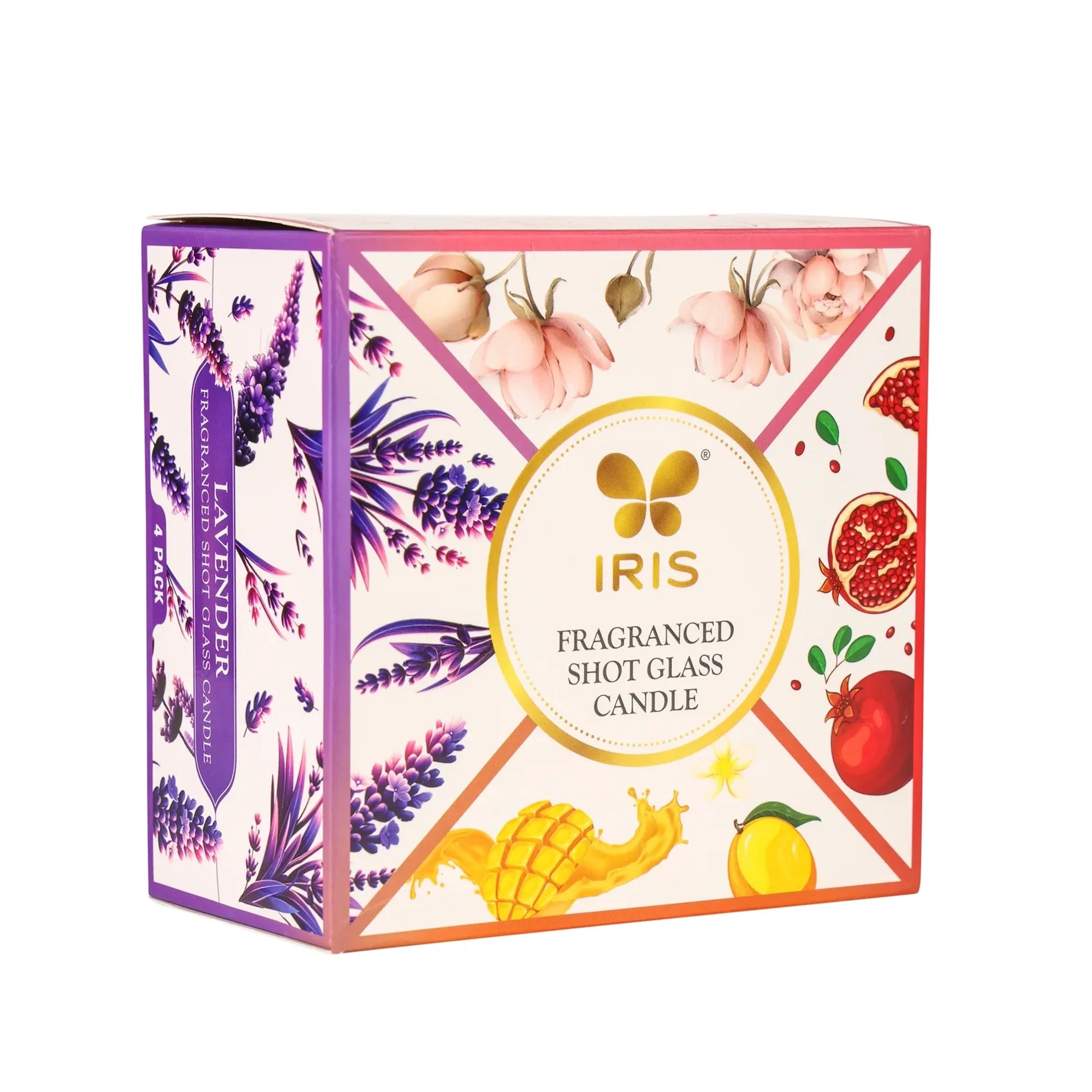 IRIS Fragranced Shot Glass Candle - 4 Variants