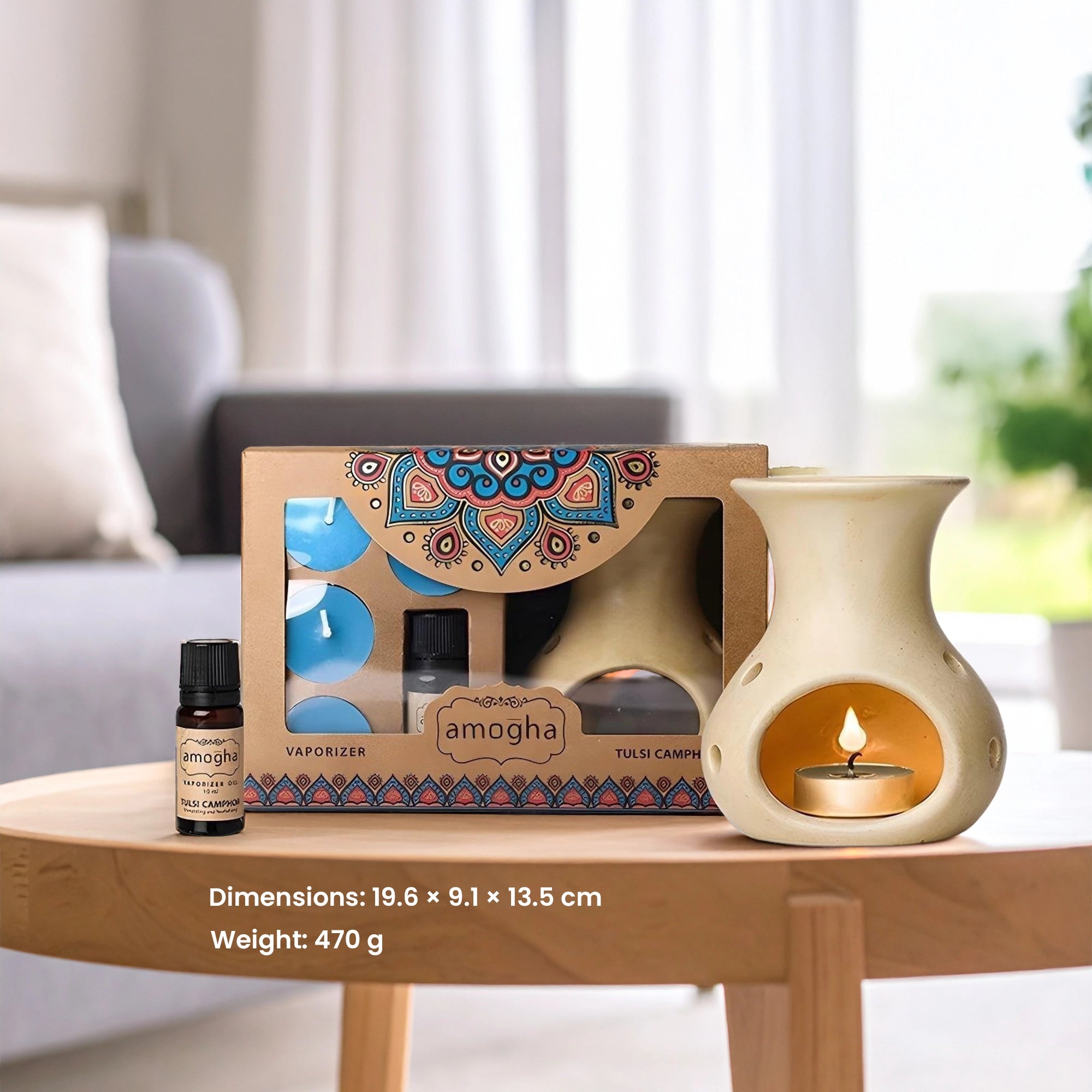 IRIS Amogha Tulsi Camphor Fragrance Vaporizer
