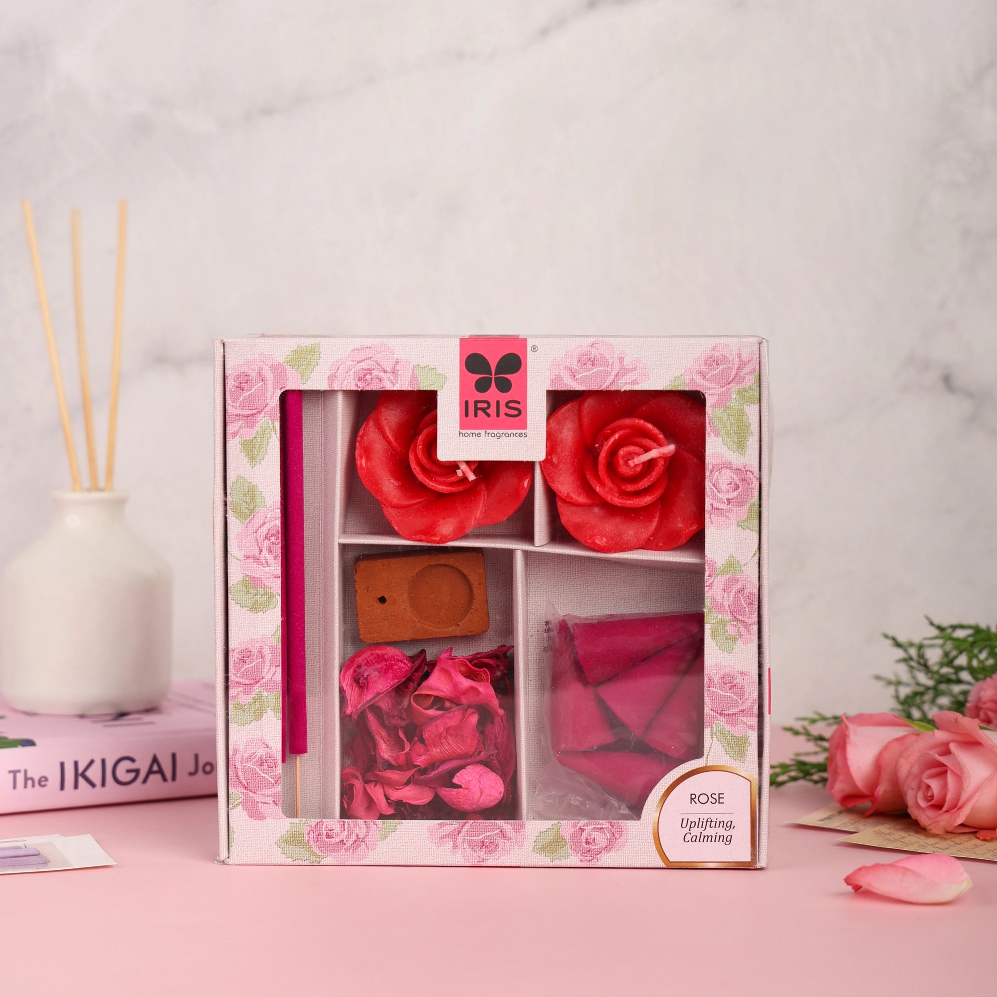 IRIS Rose Fragrance Gift Set