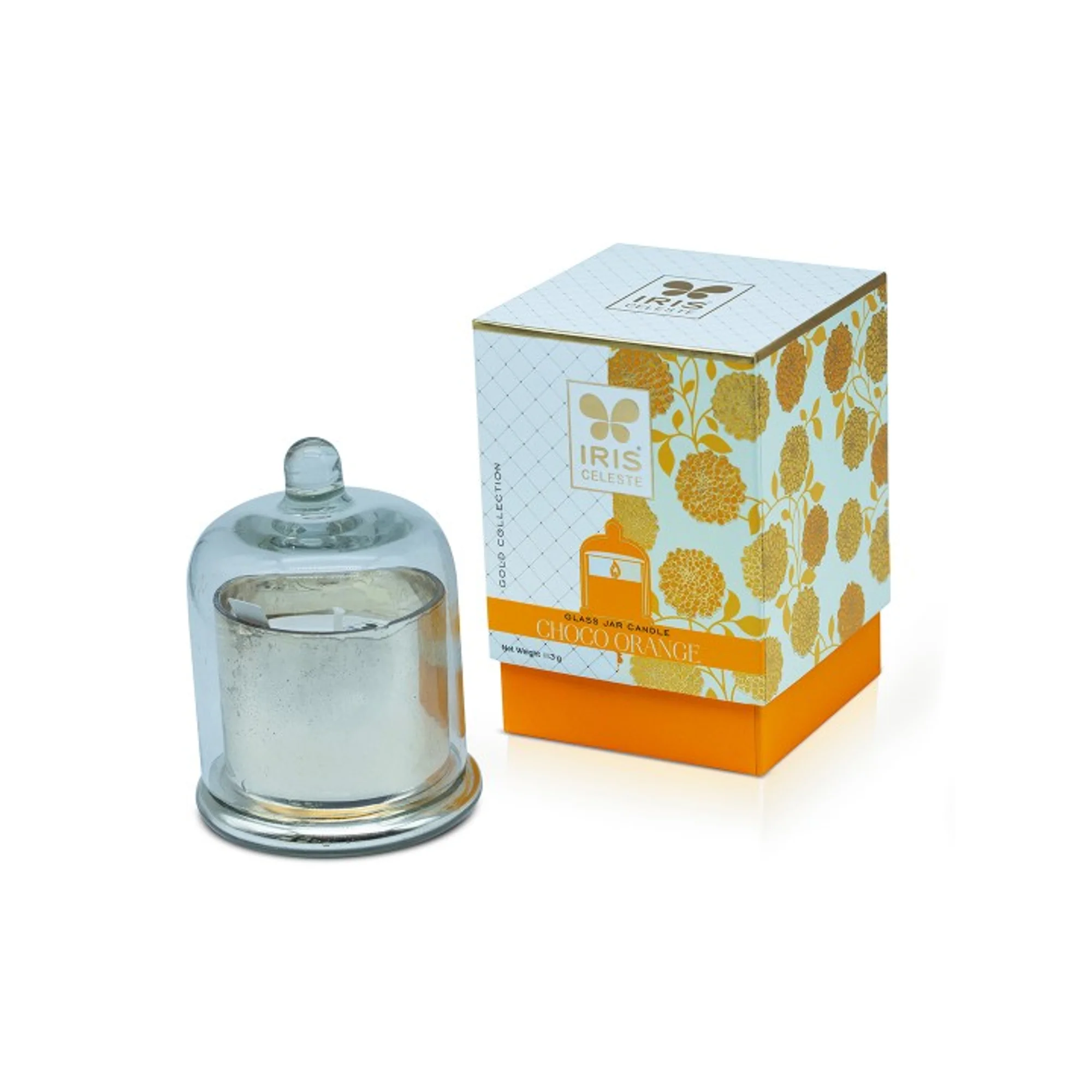 IRIS Celeste Bell Jar Candle  - Choco Orange Small